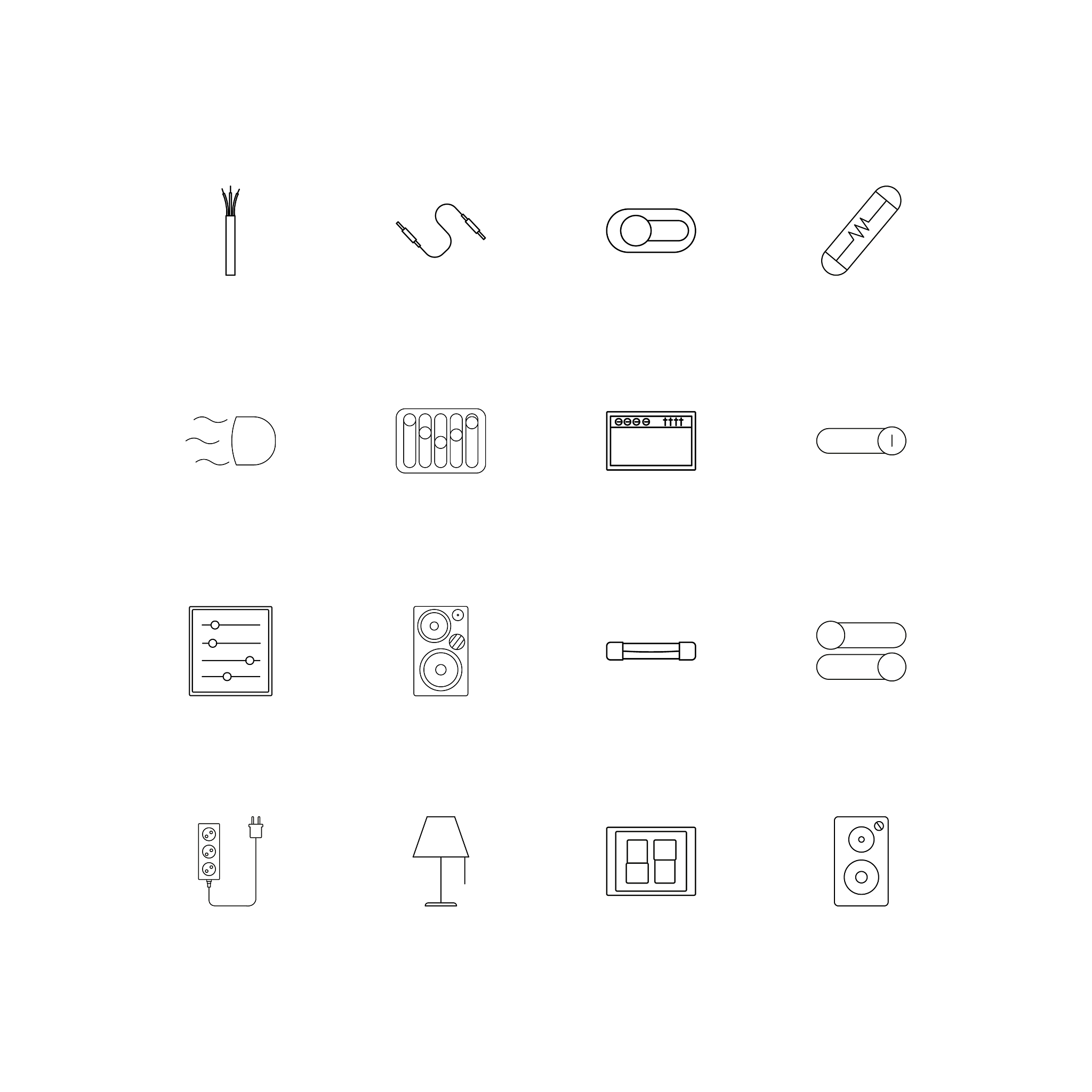 16个电路常用元器件图形符号