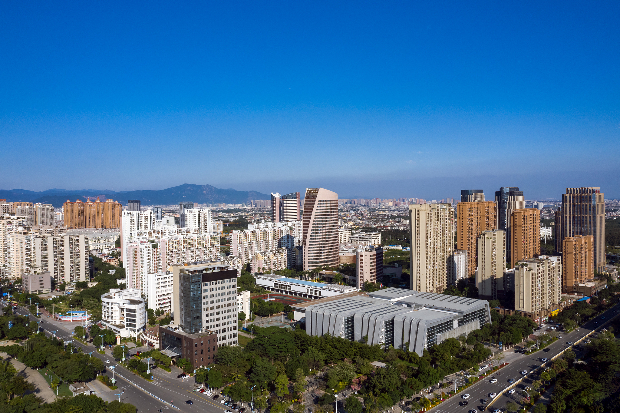 中国福建省莆田城市景观