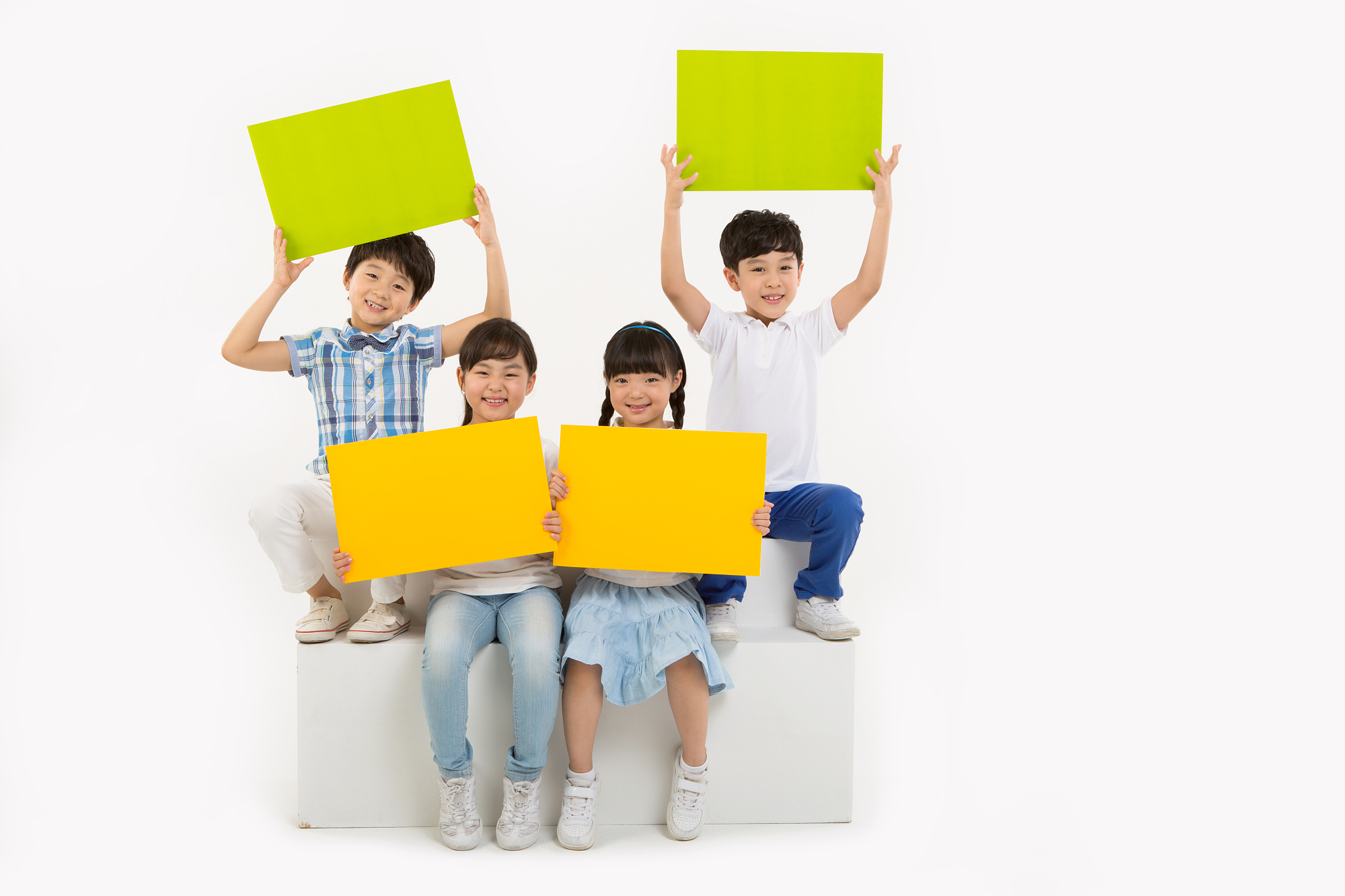 four children