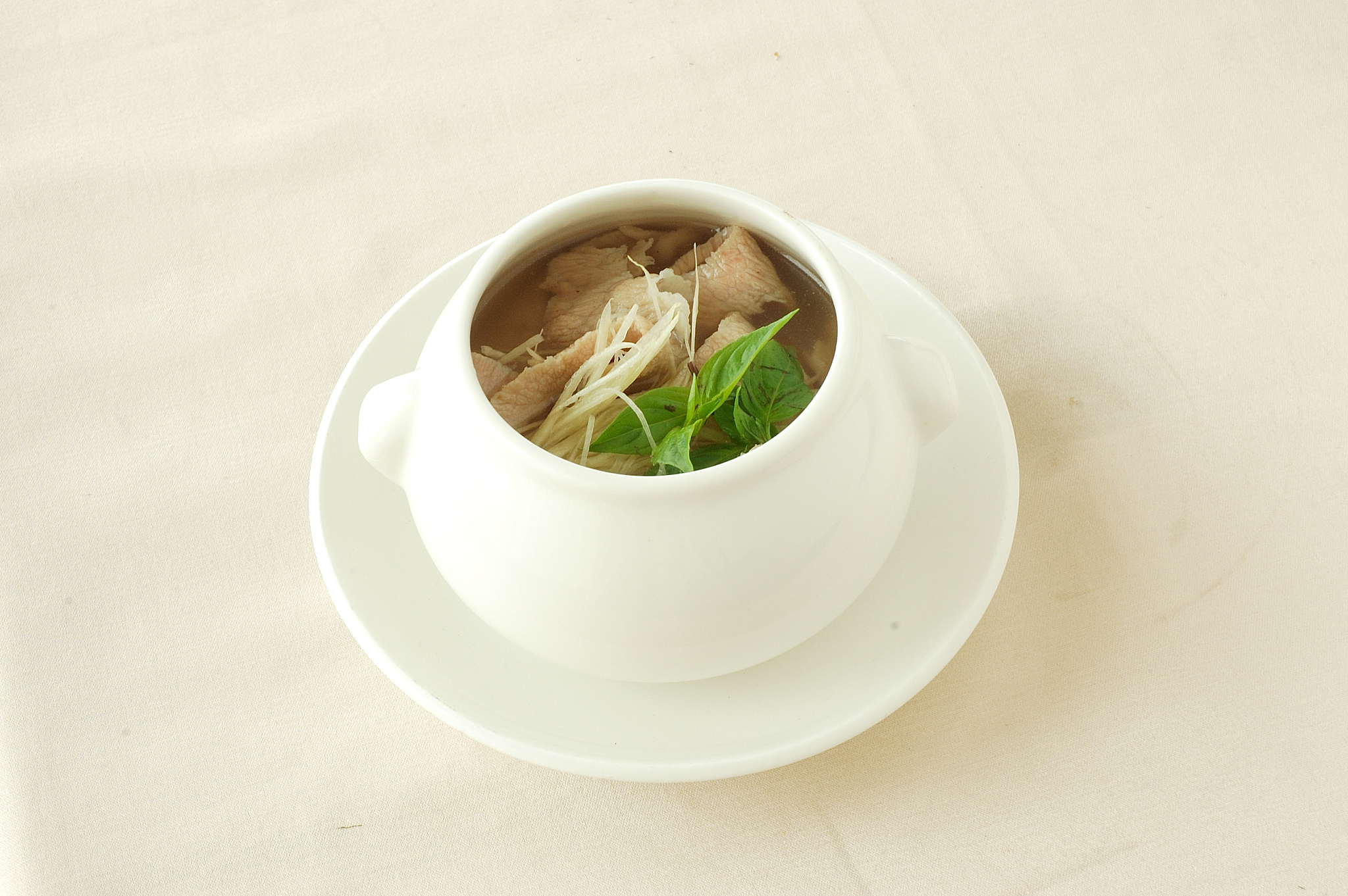 spiced sliced pork soup