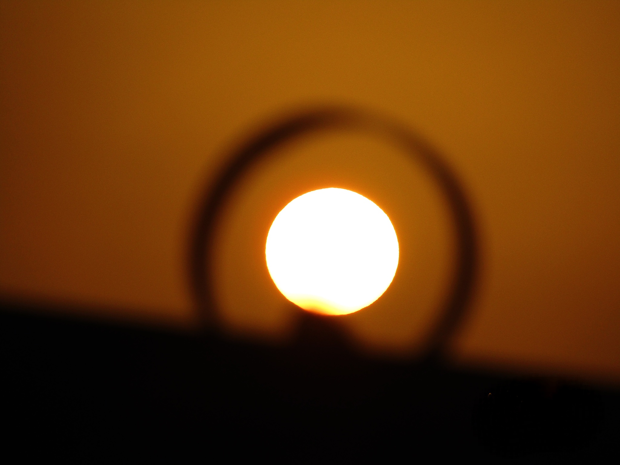 sunset round