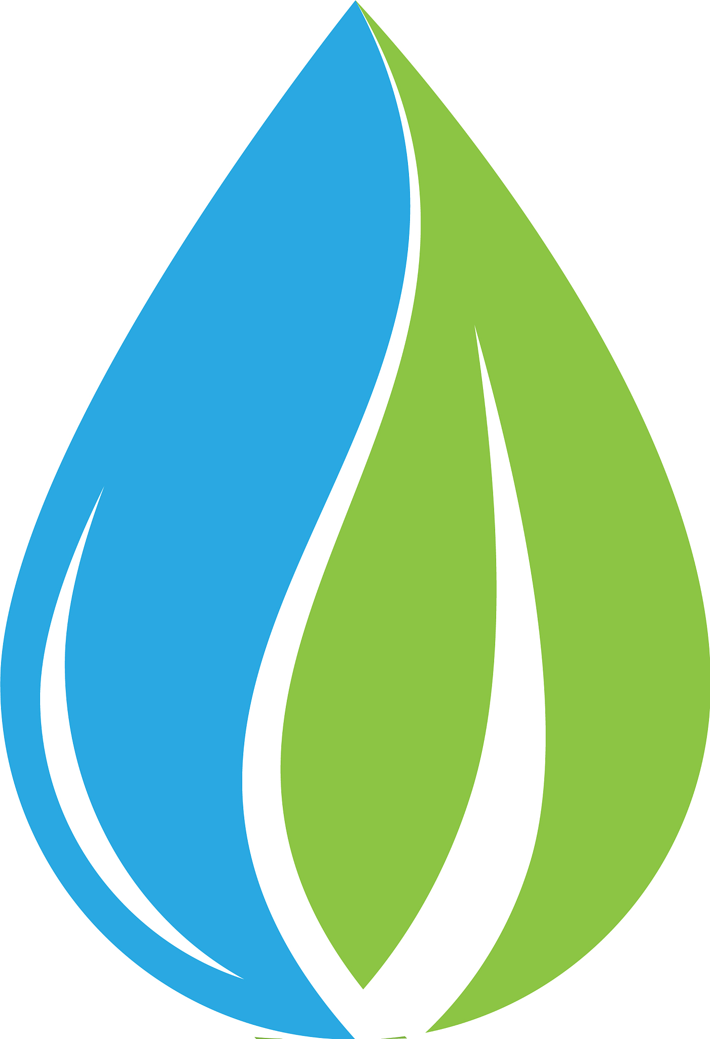 water drop logo template