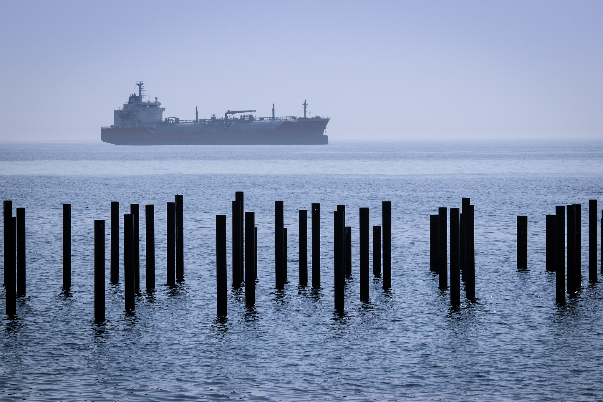 ship in sea