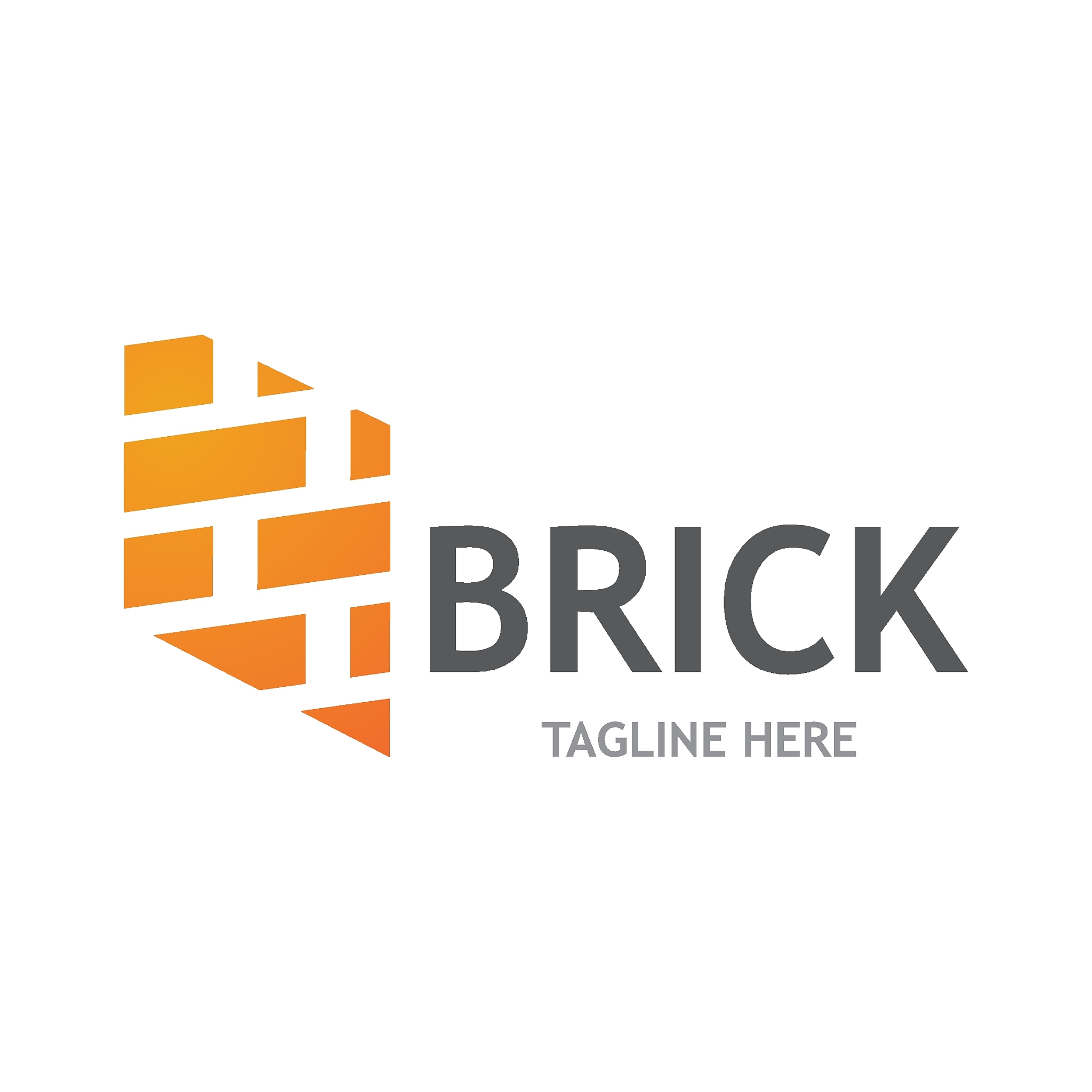 brick wall vector