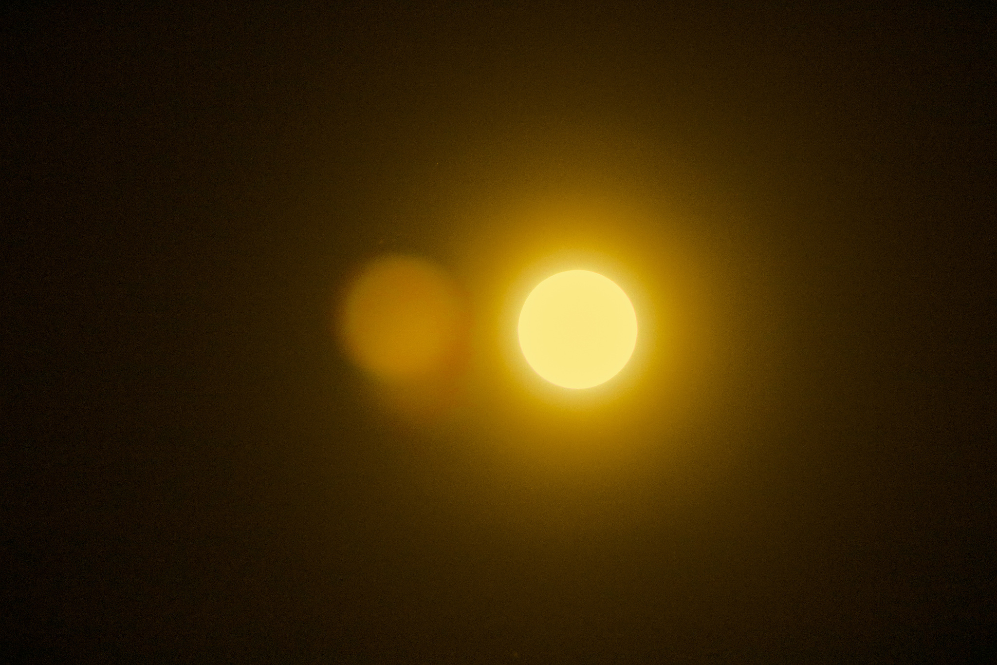 sun through filter