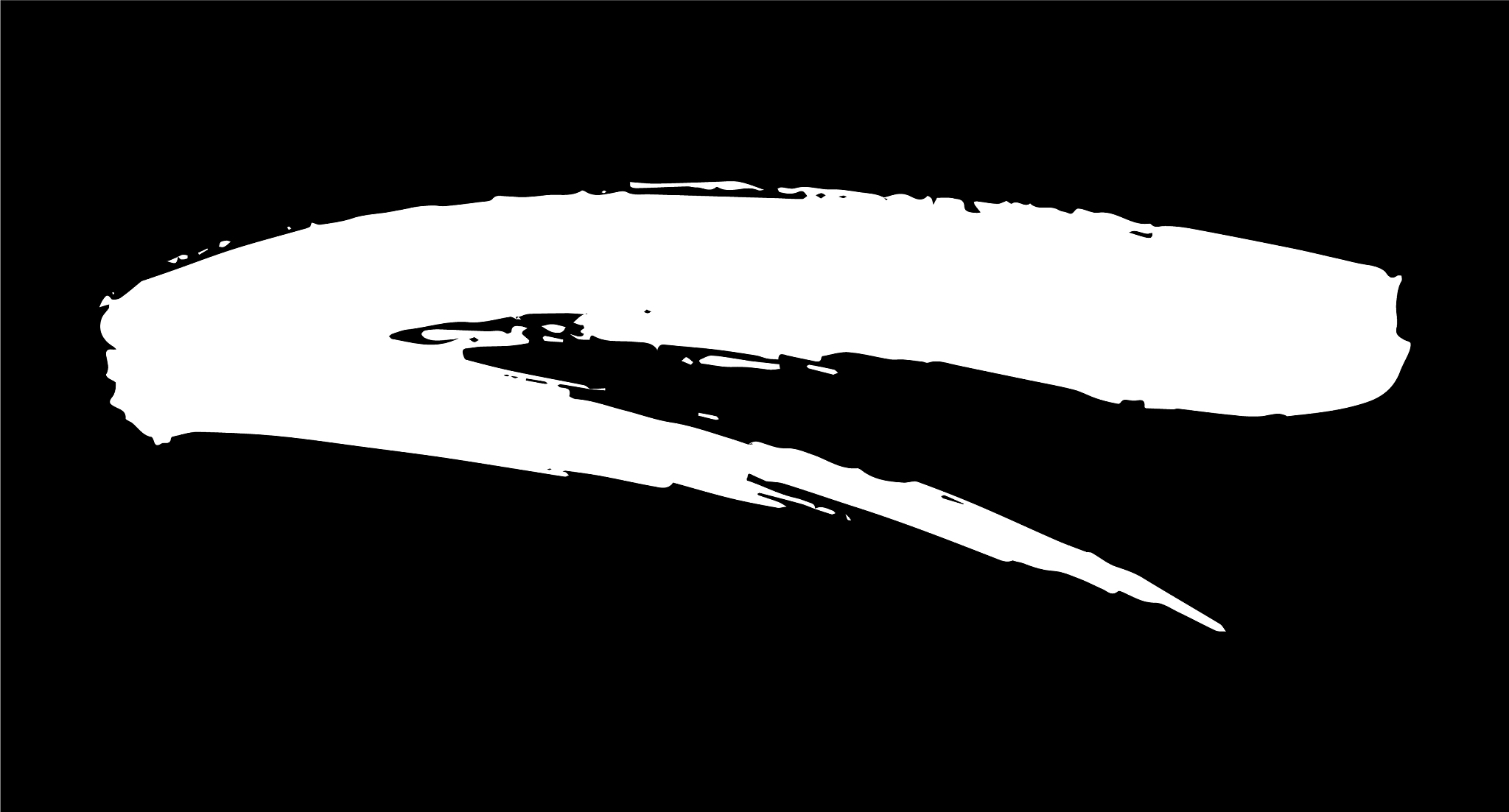 artistic paint stroke