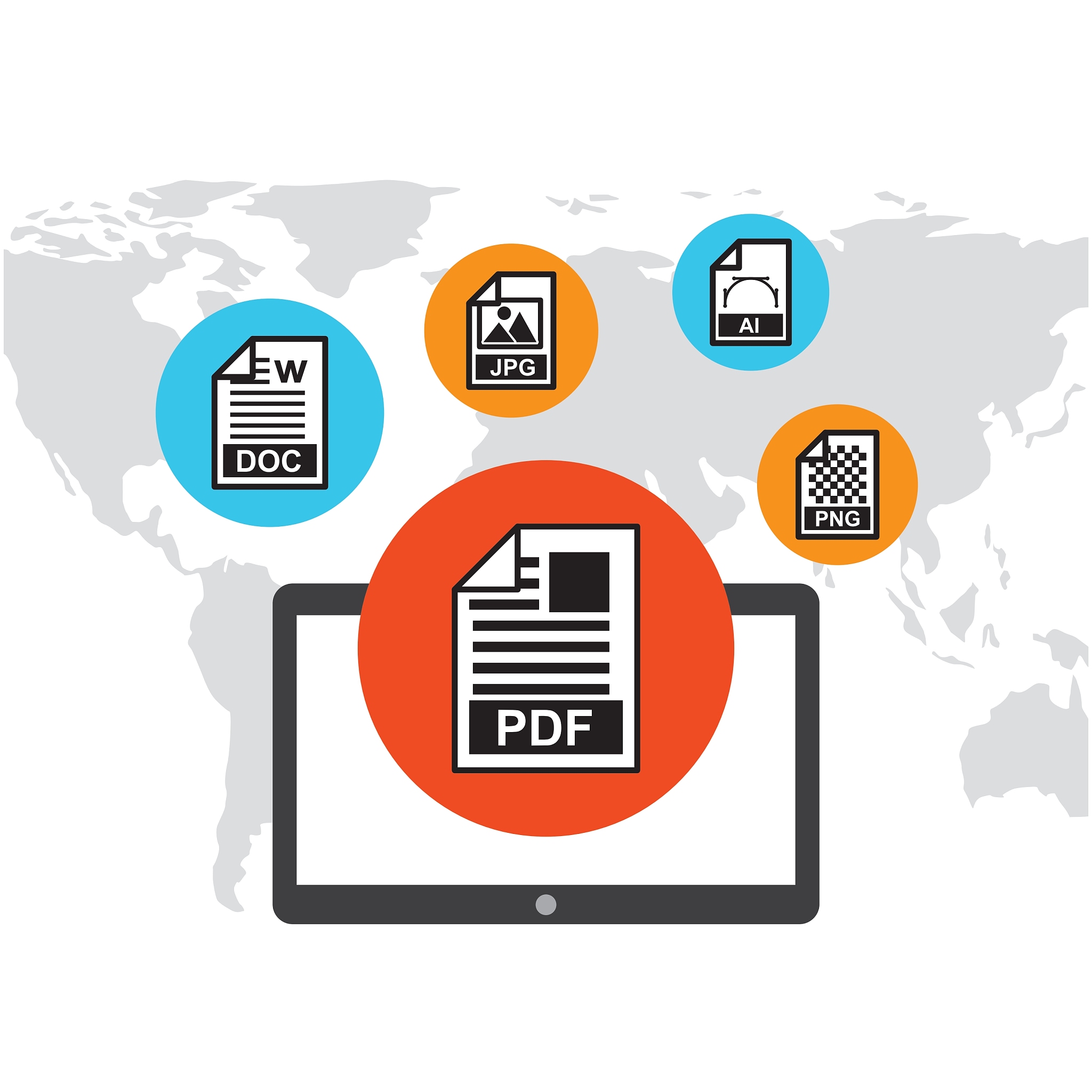 management of electronic formats