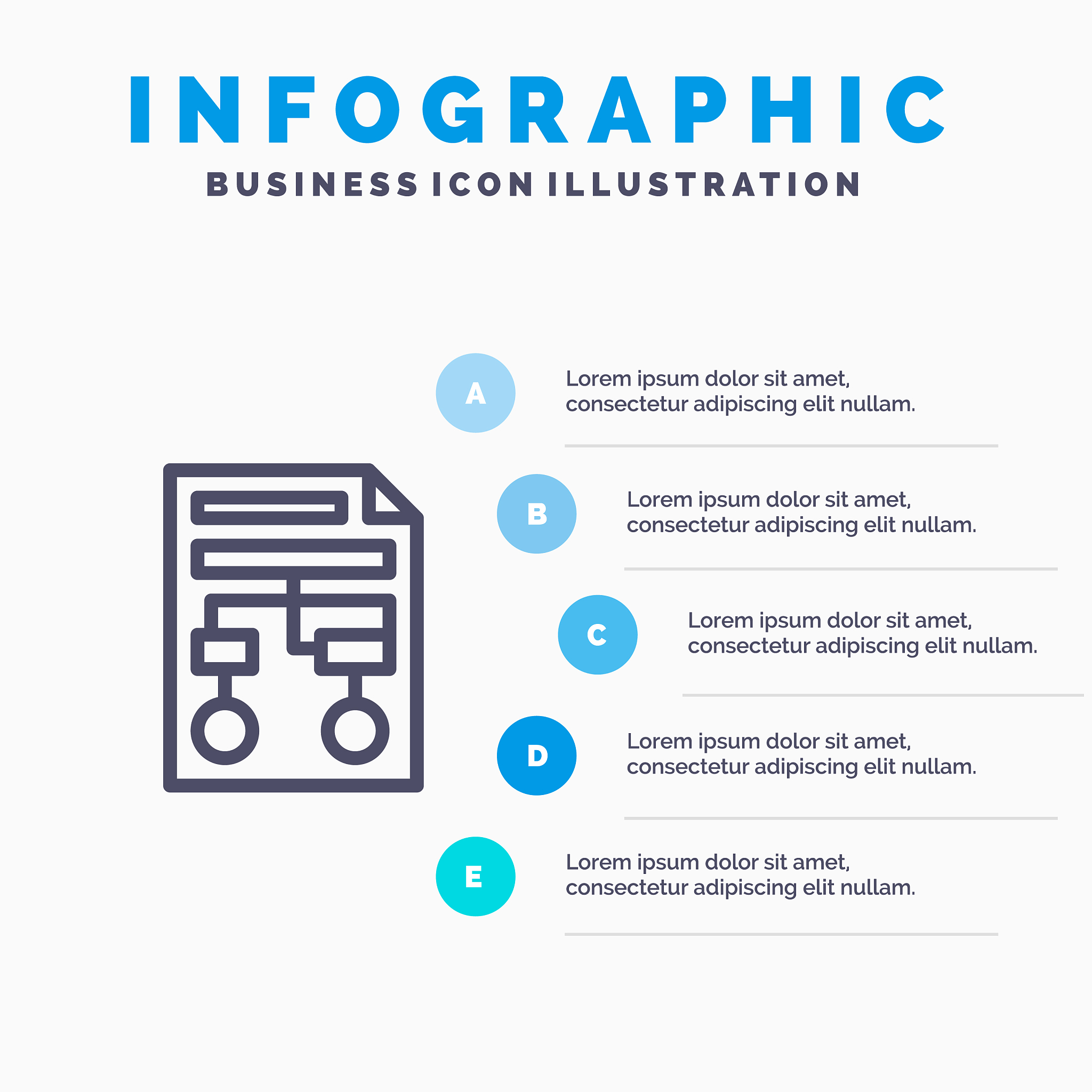 graph paper process wireframe document line icon