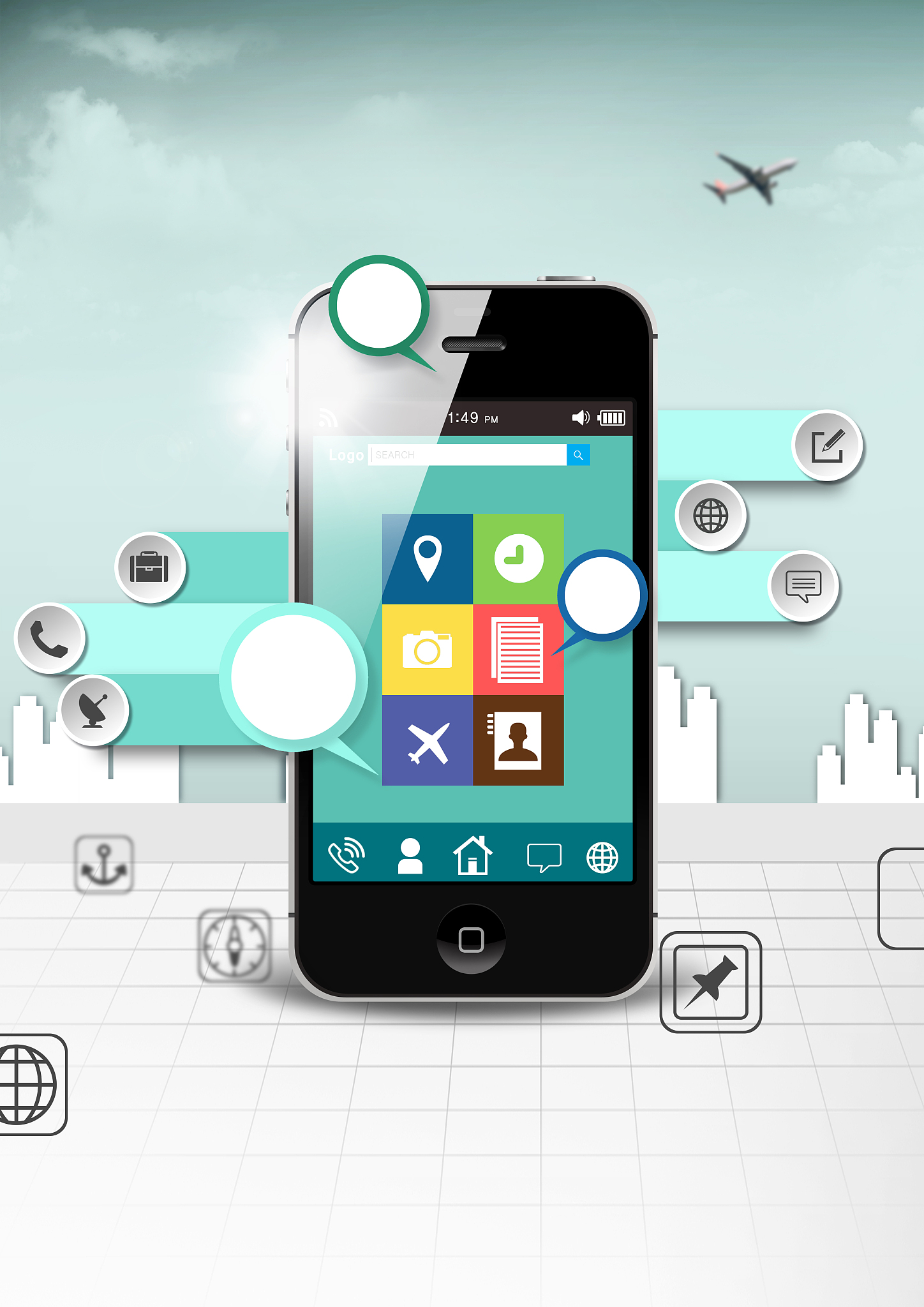 天天讯通 - 多功能通讯工具，免费通话、群聊、文件分享