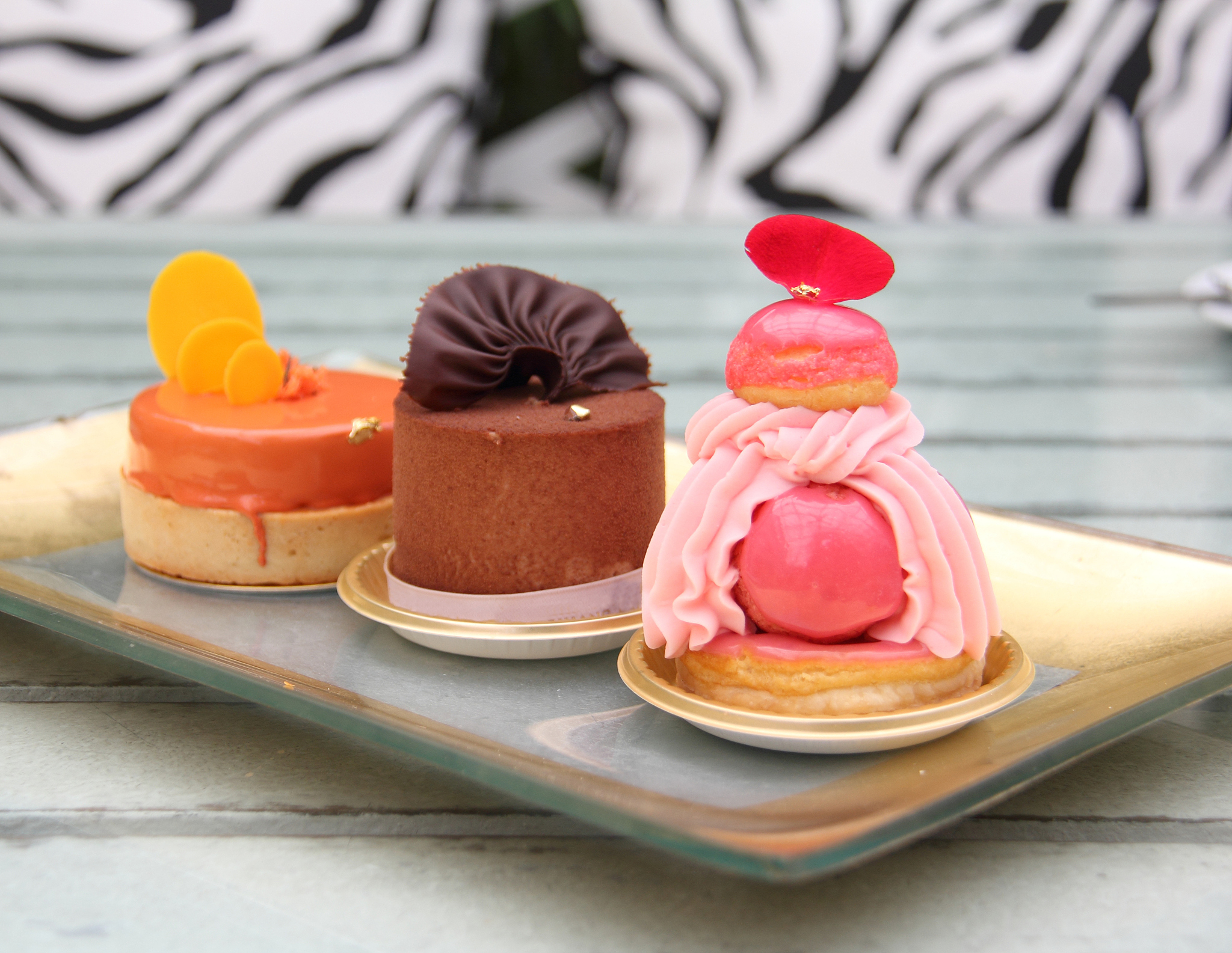 assorted french patisseries