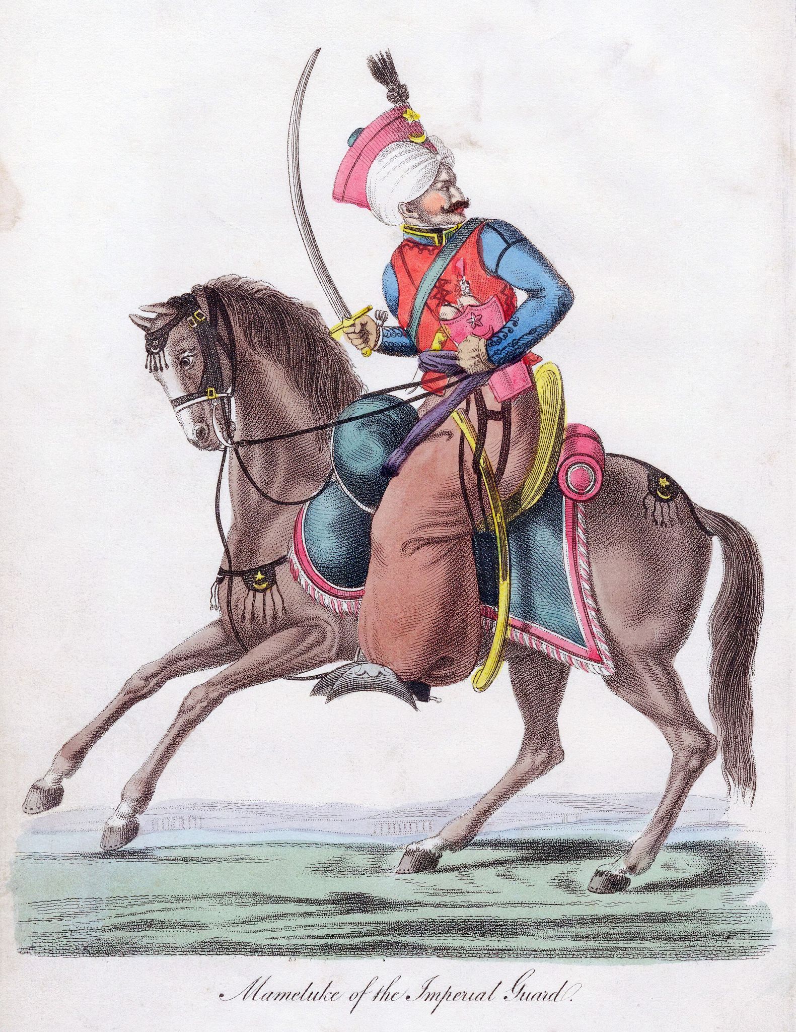 mamluk soldier of ottoman imperial guard