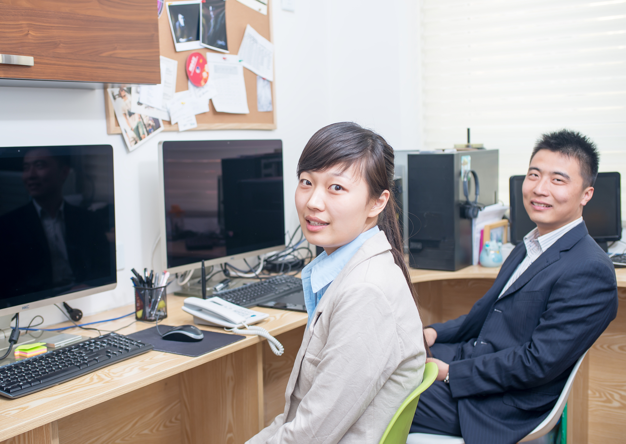 business people in the office