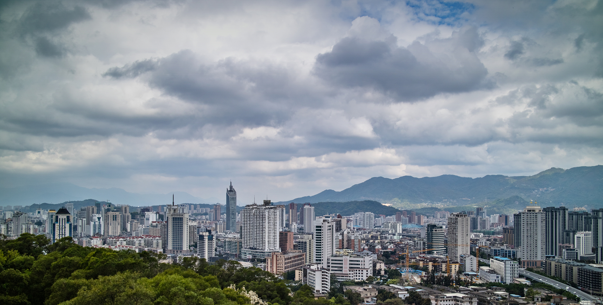 中国福州城市风光