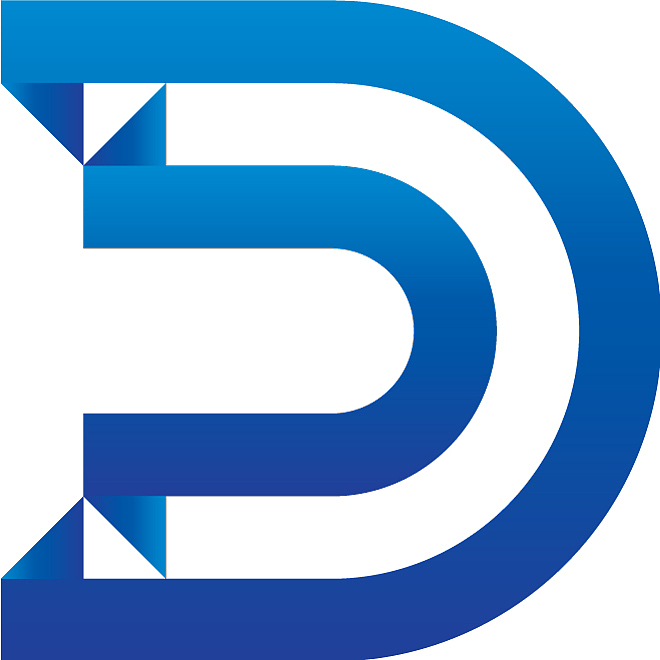 letter d logo template
