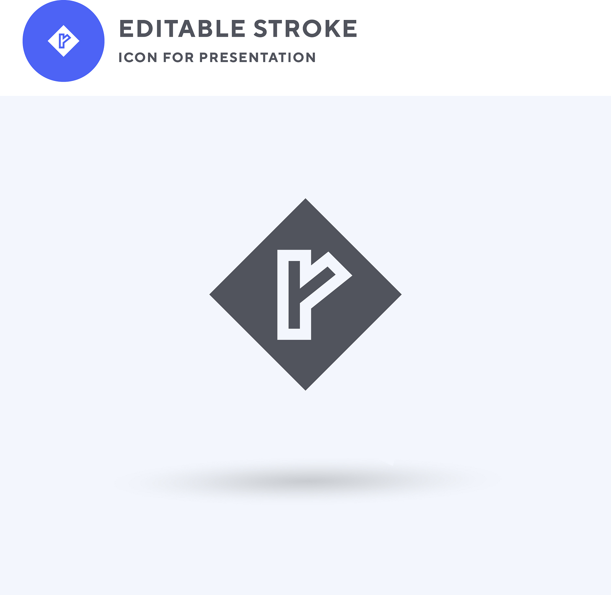 intersection icon filled flat sign solid