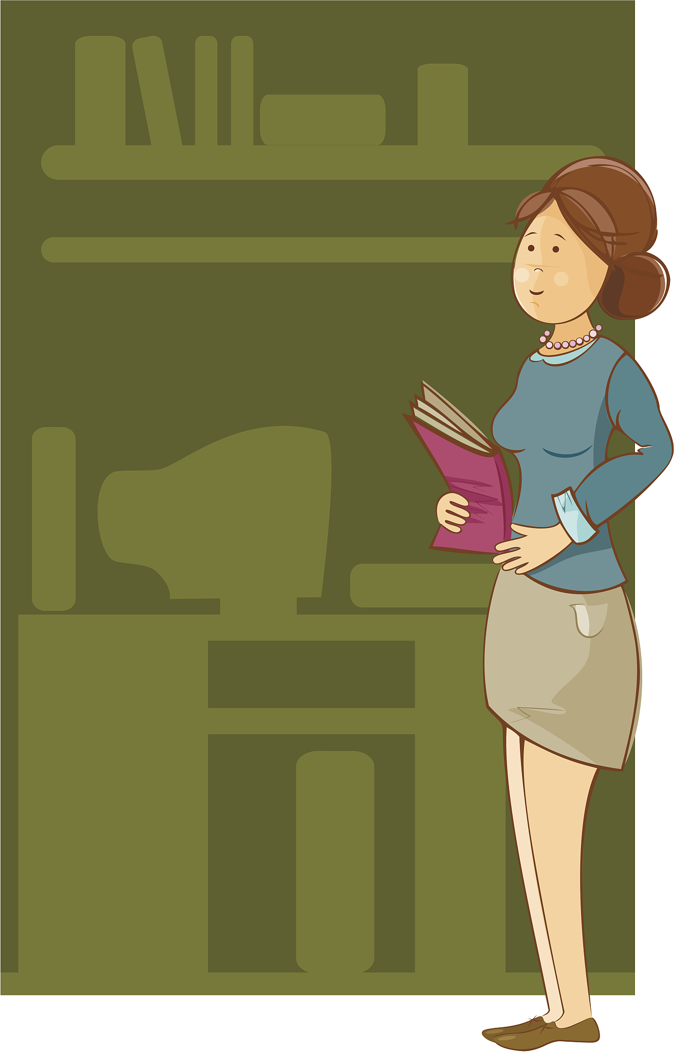 secretary woman
