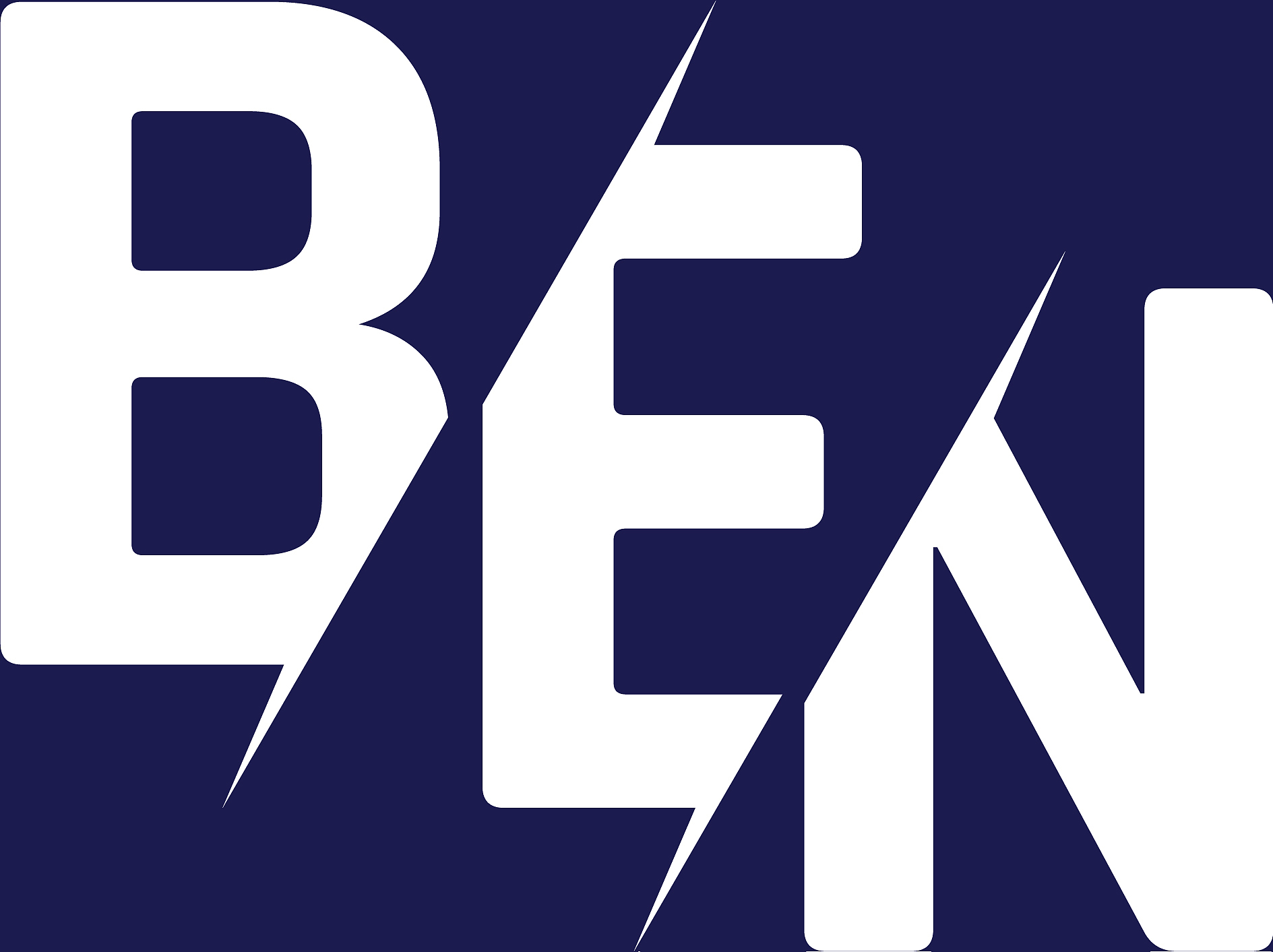 monogram letters initial logo design ben