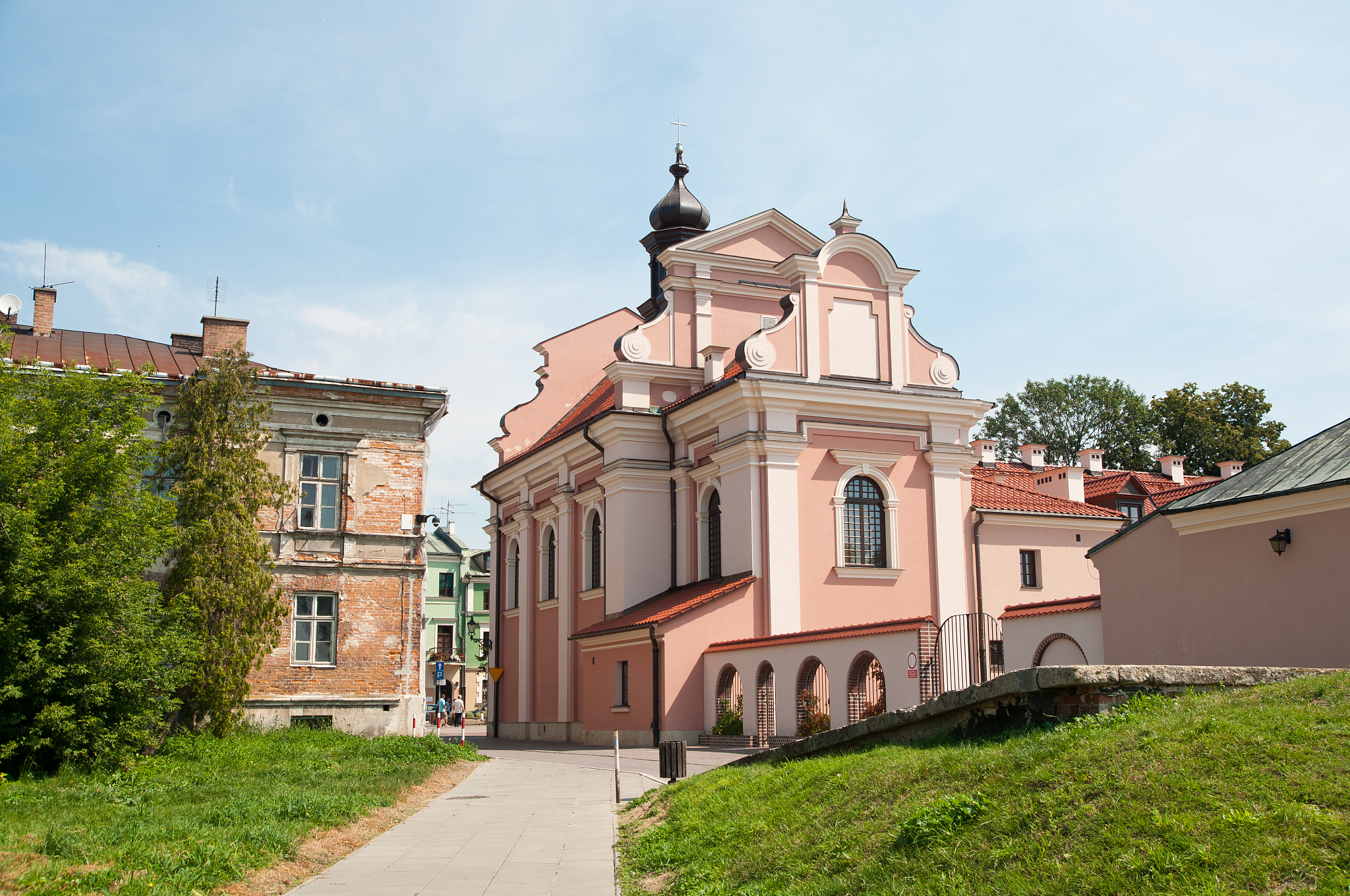 anna saint church in zamosc