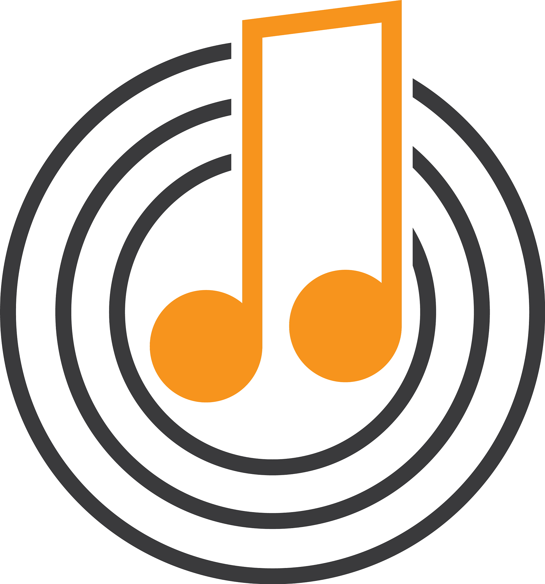 music logo creative icon