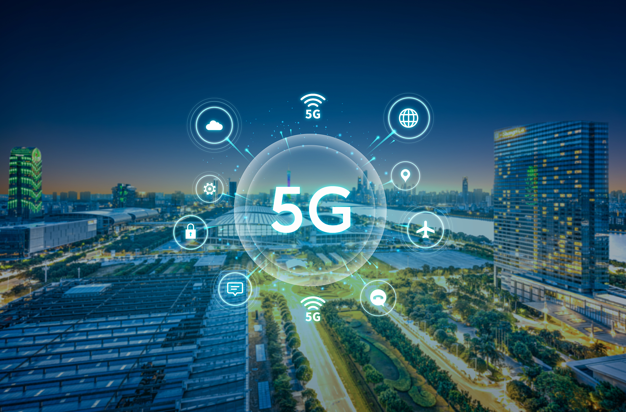 5g广州城市建筑