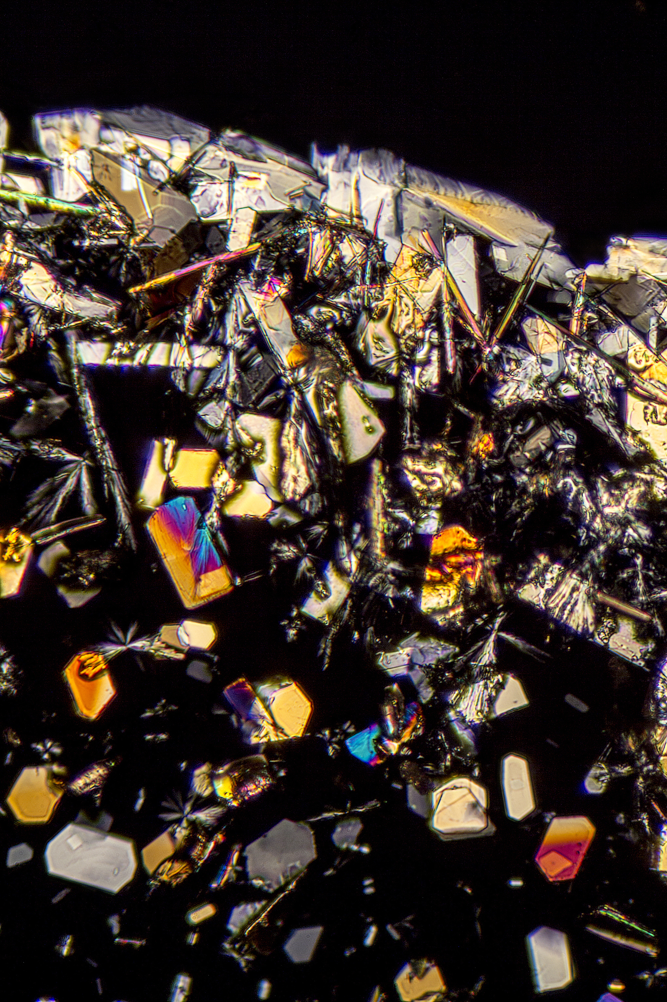 colorful microcrystals