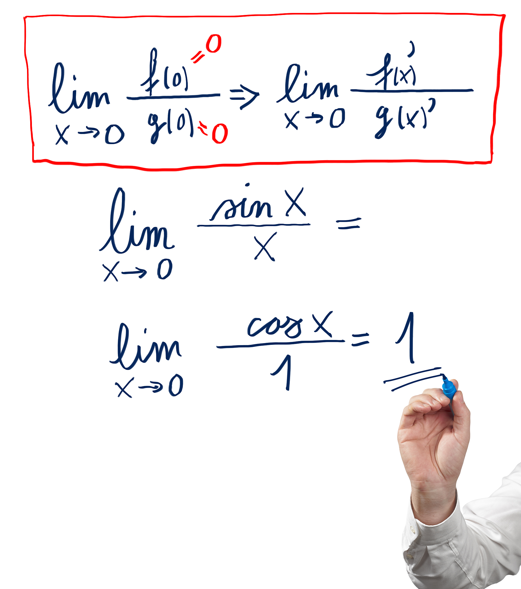 solving limit equation.
