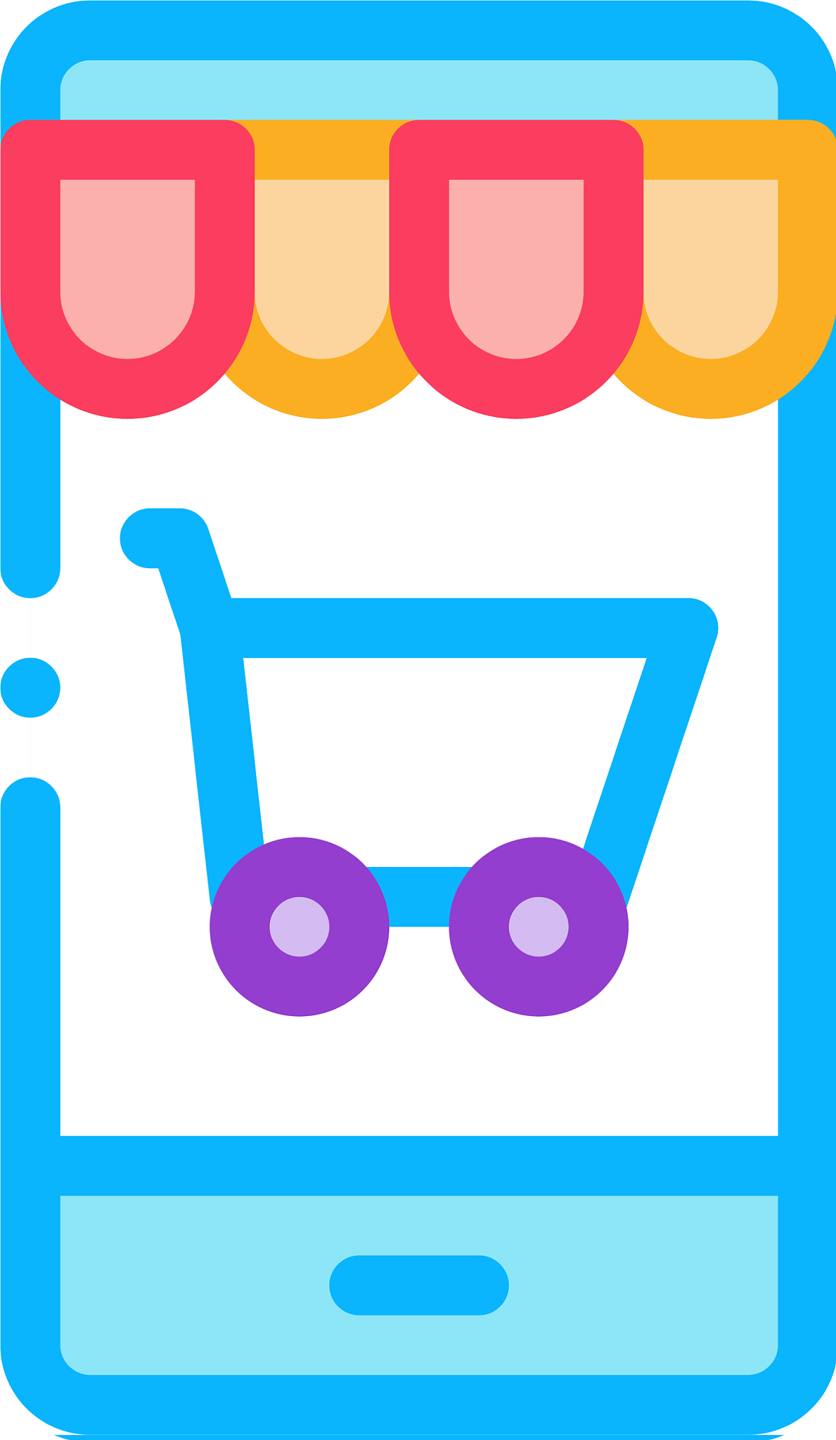 shop application icon outline