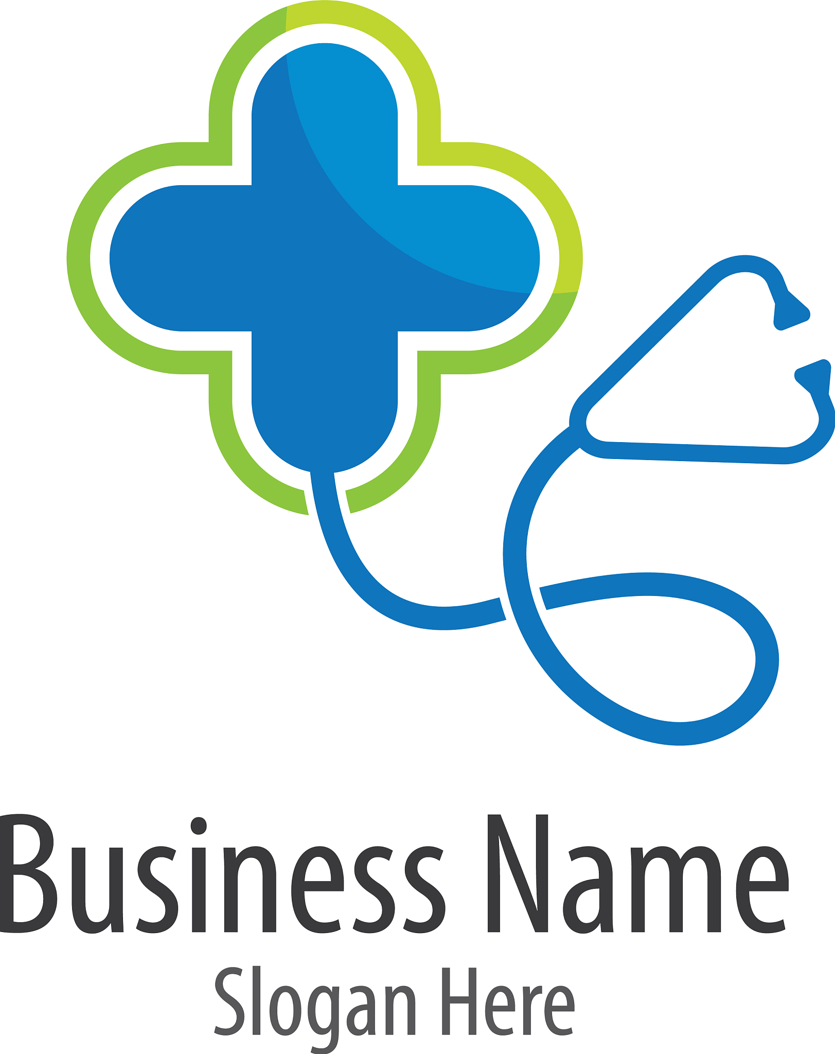 medical logo template icon