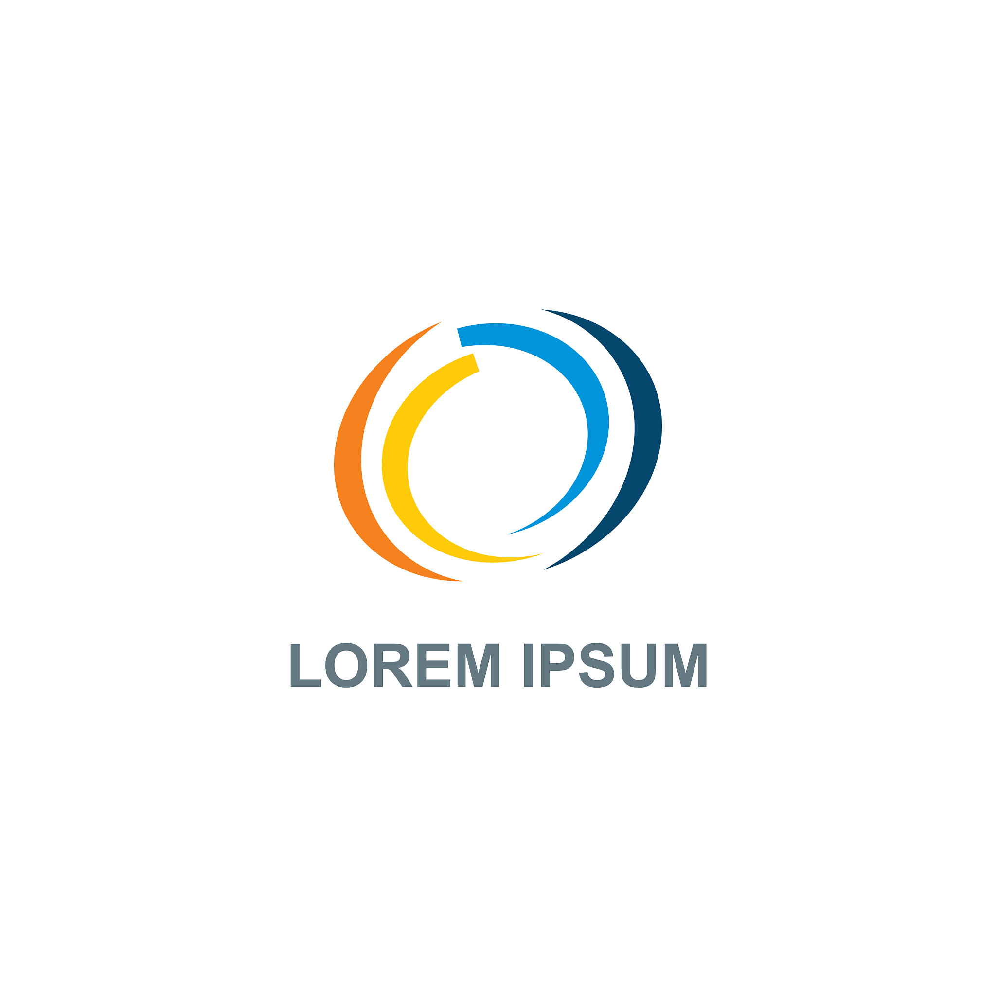 circle loop colored logo