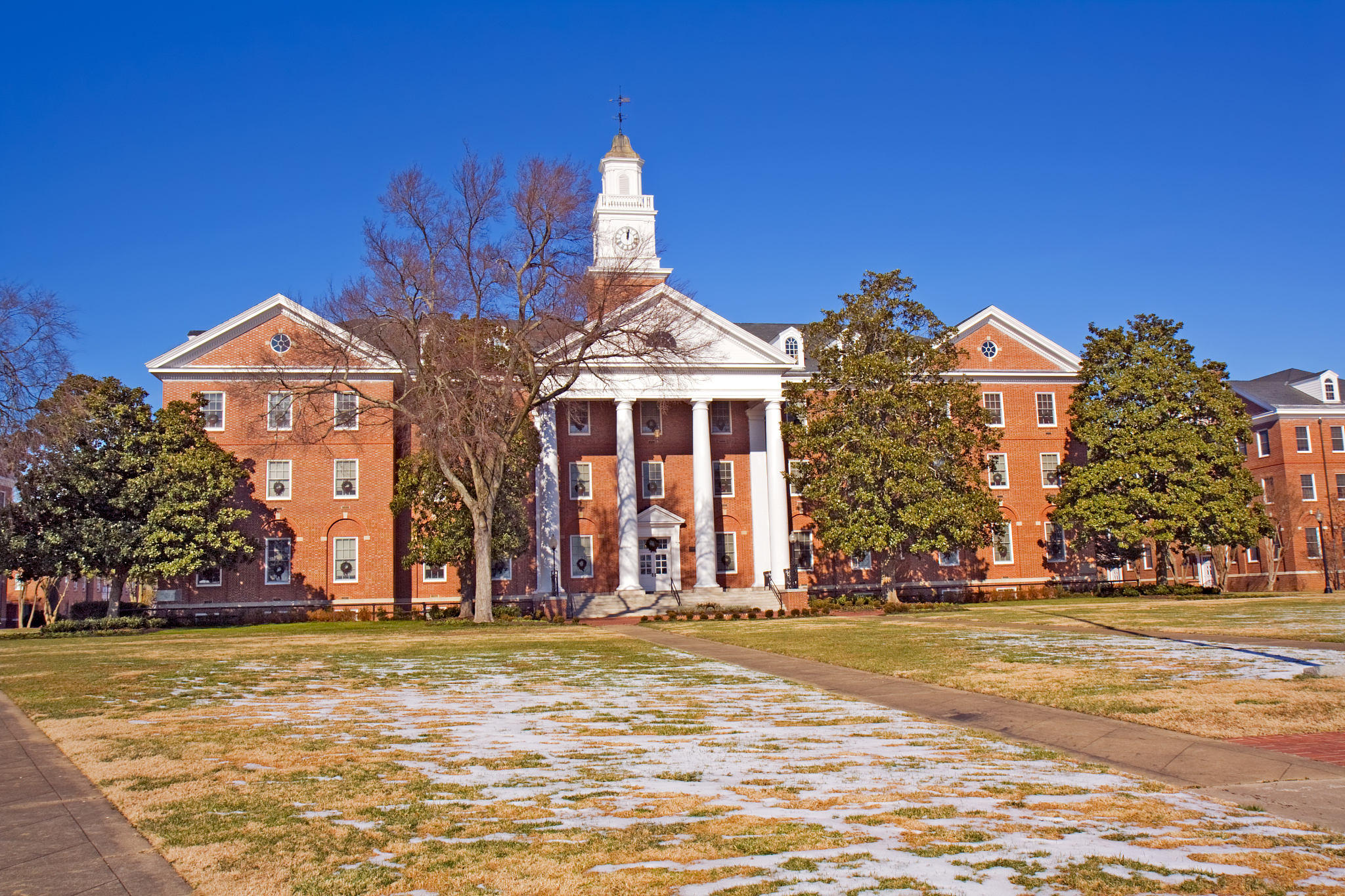 building on the campus of a historically black university