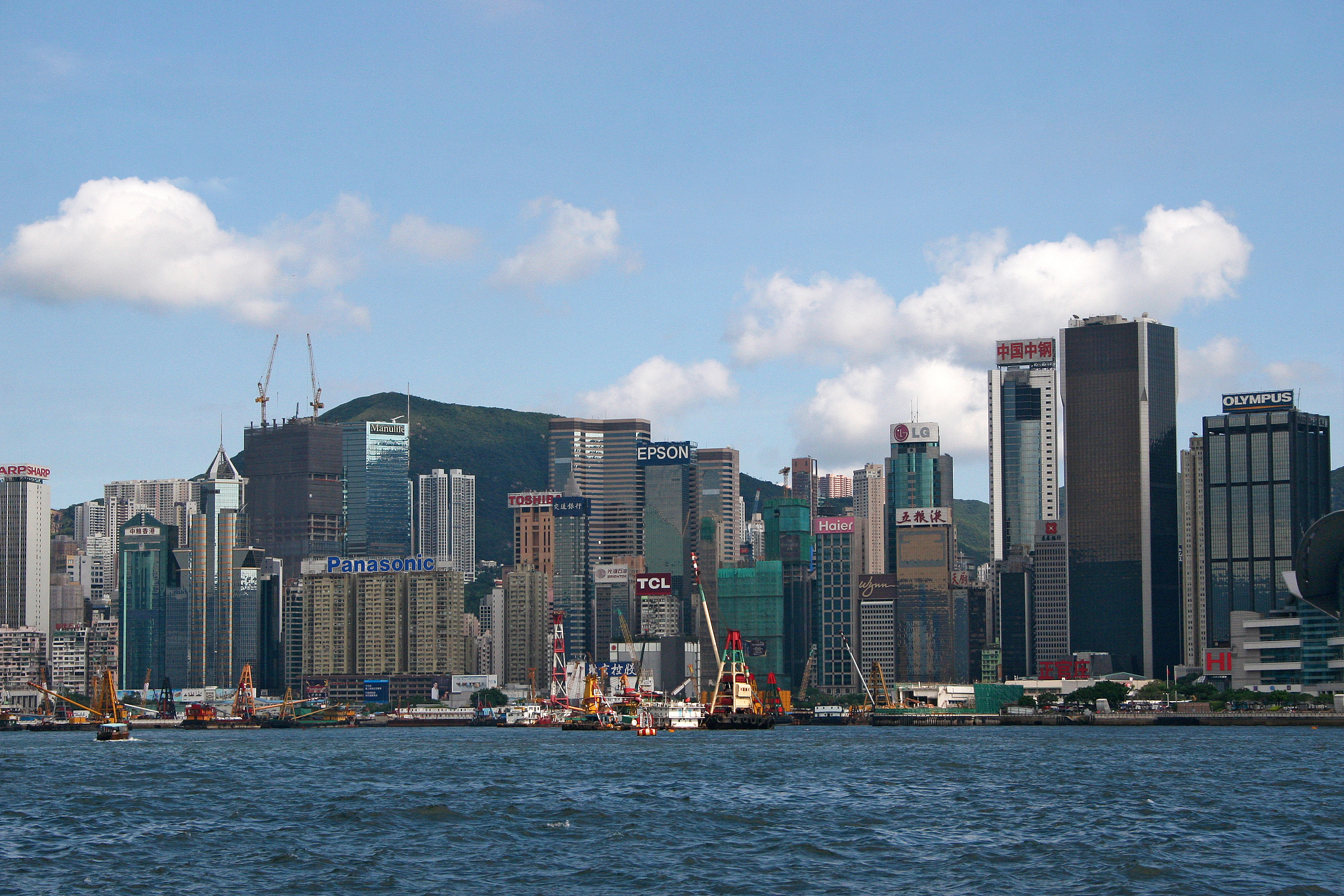 hong kong skyline