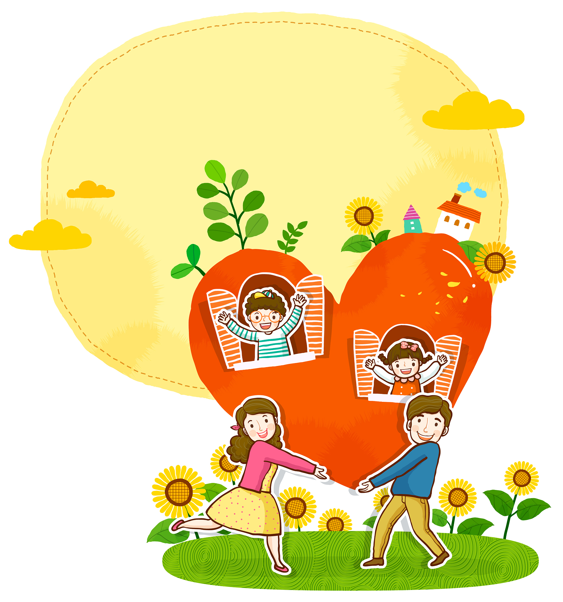 五一出游在家的与亲人在一起的体现亲情要有场景有故事感动人。字数：800字