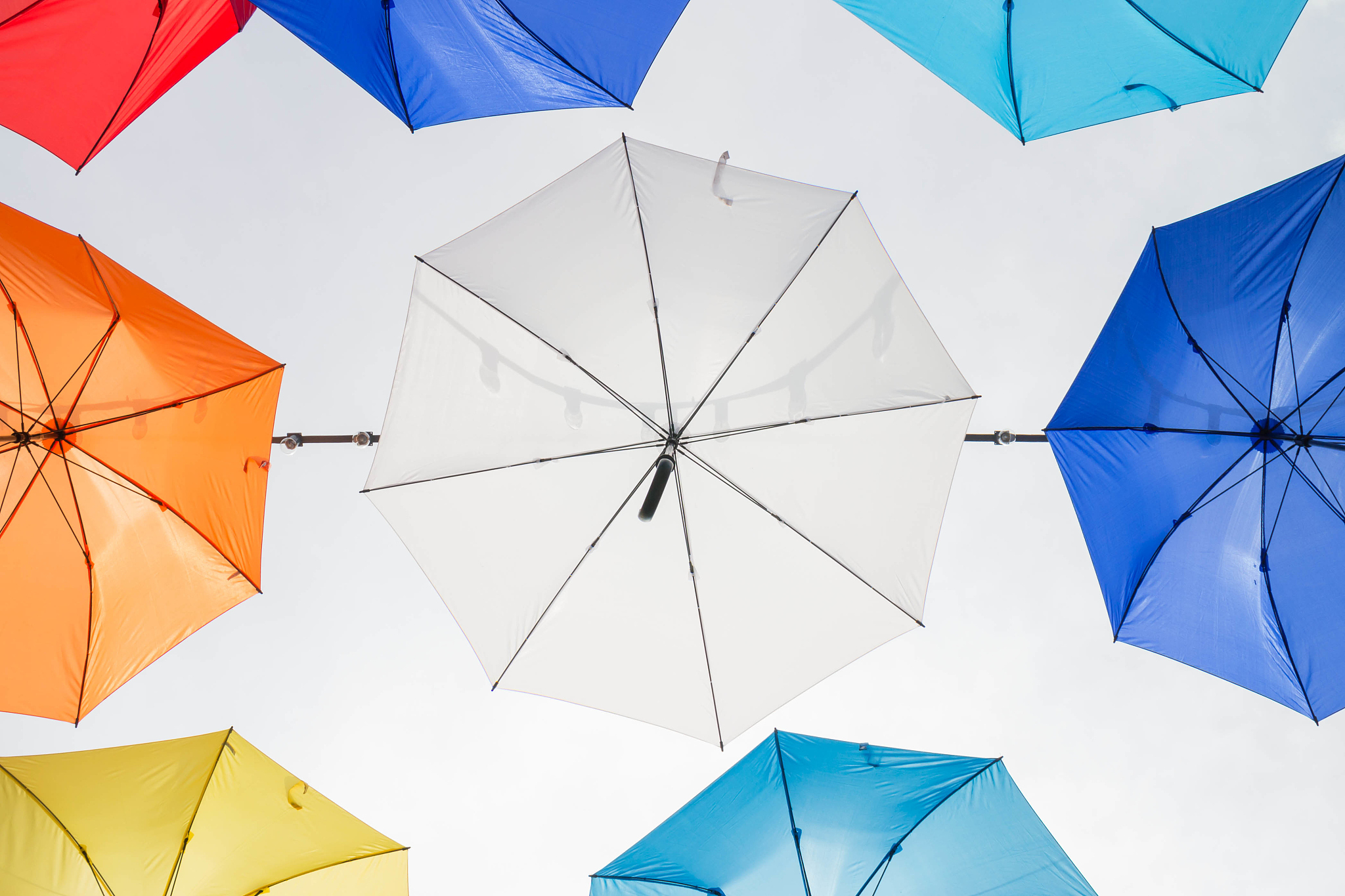 umbrellas