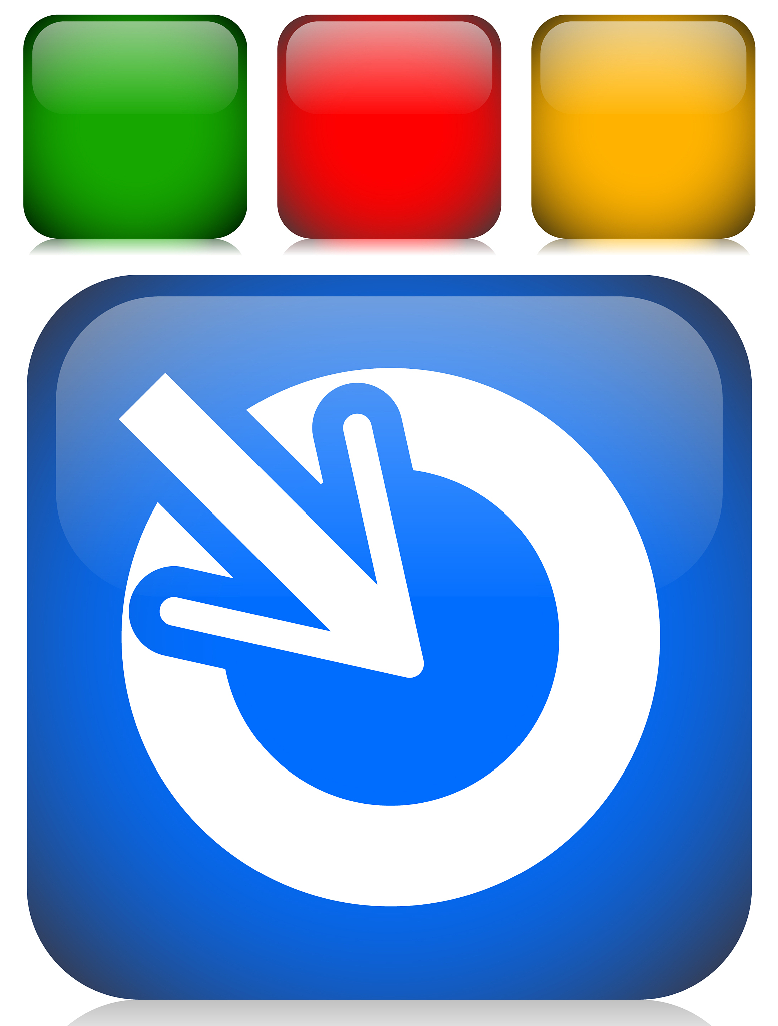 position accuracy alignment concept icon cursor