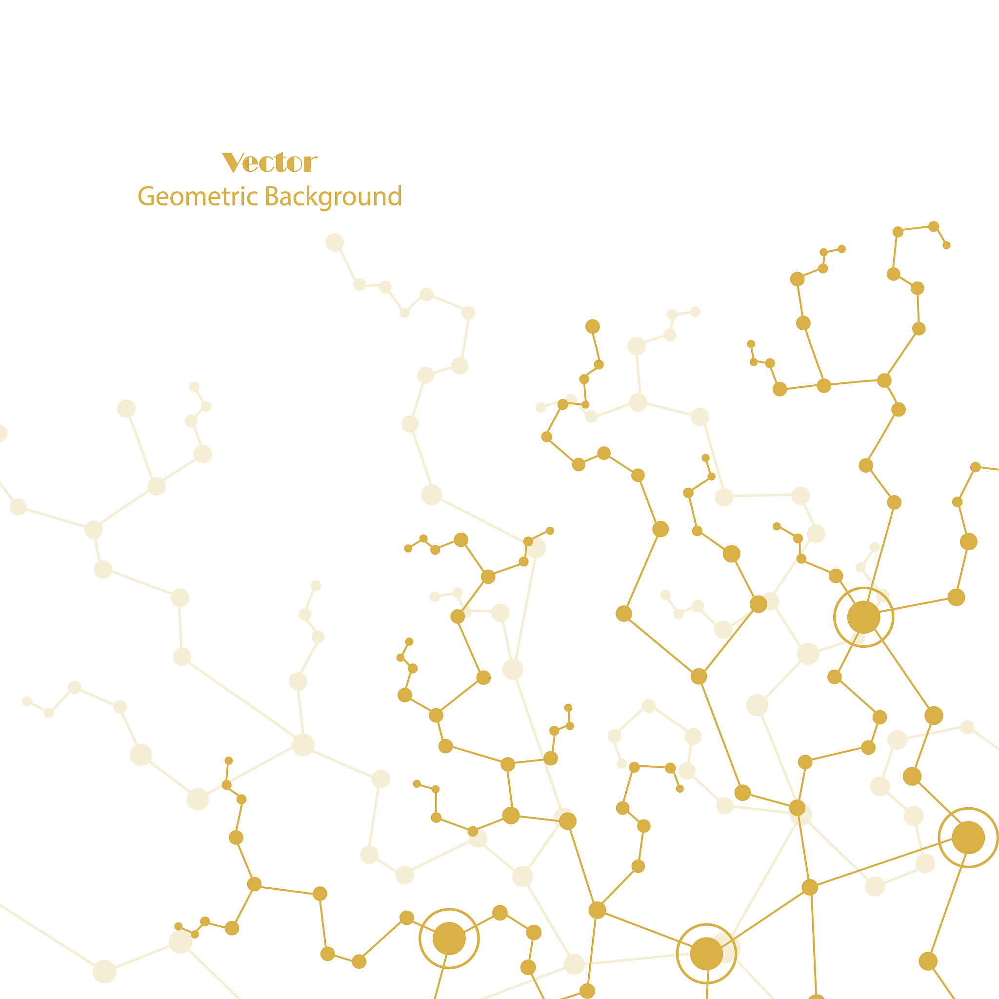 technical abstract background with connecting dots and lines