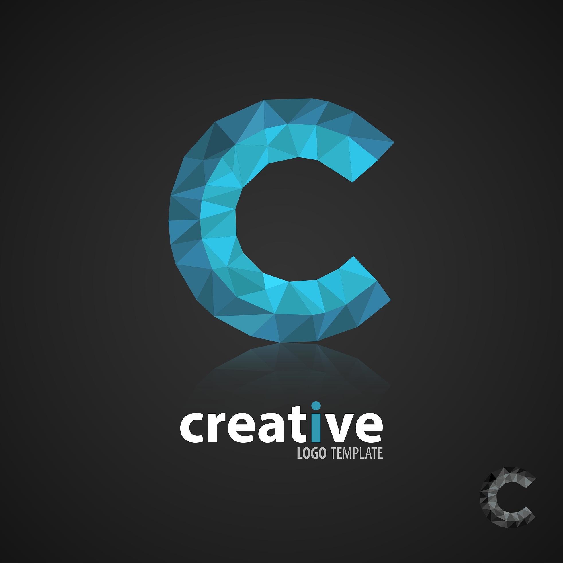c logocreative logo design logo template