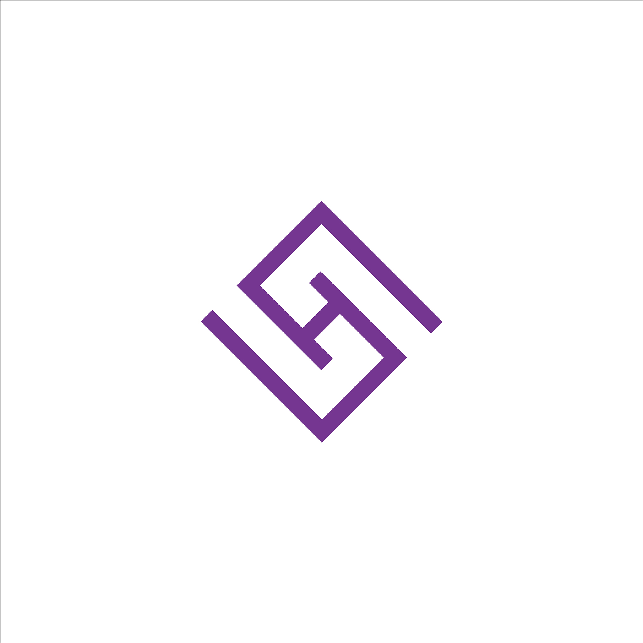 initial letter h or hh logo design template