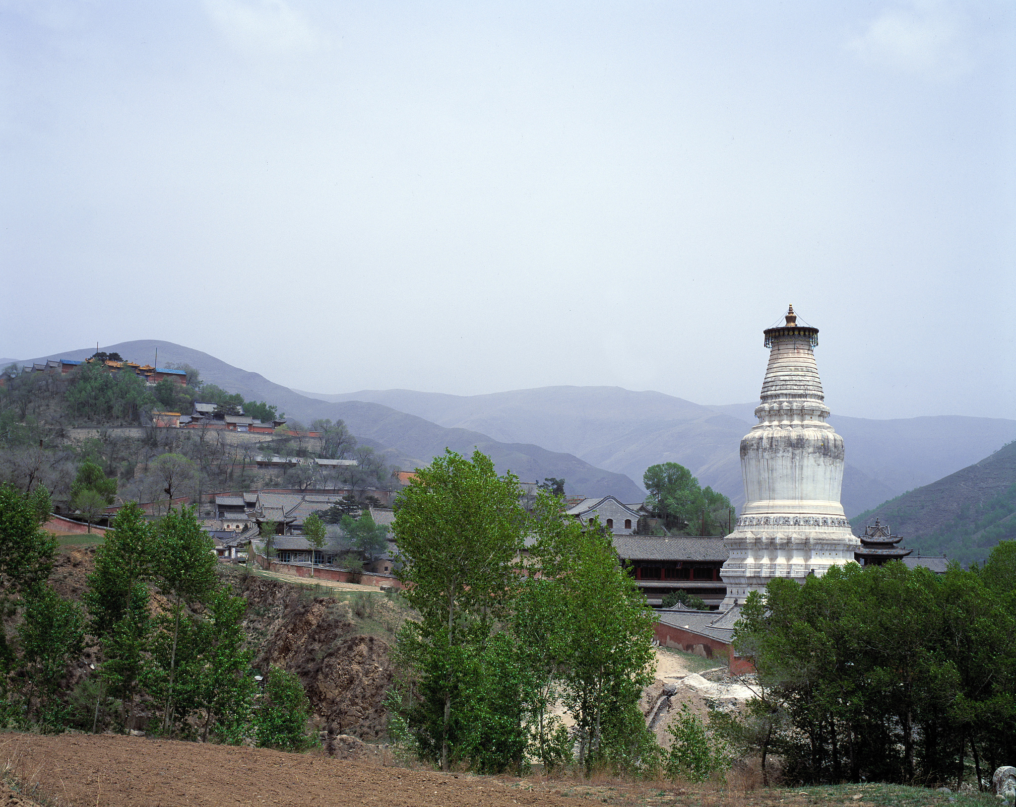 关于五台山塔院寺的文案100字