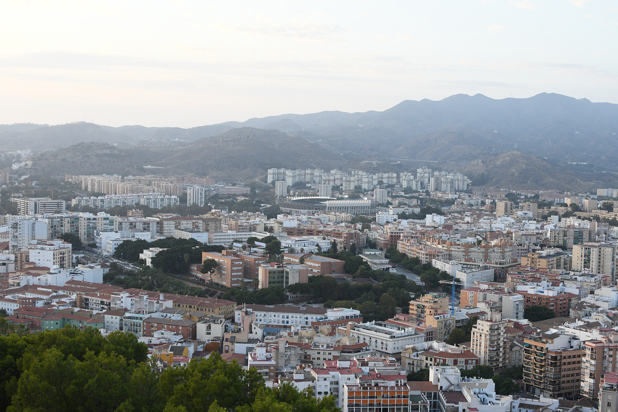 urban center, malaga
