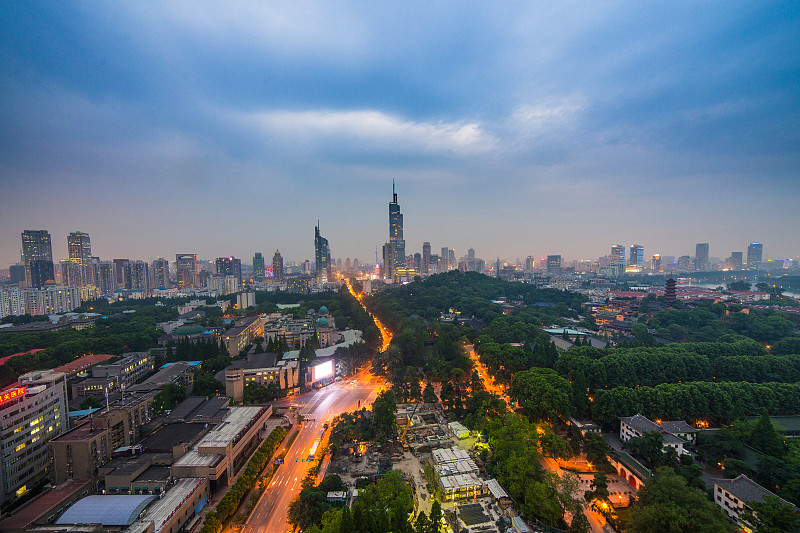 南京城市夜景