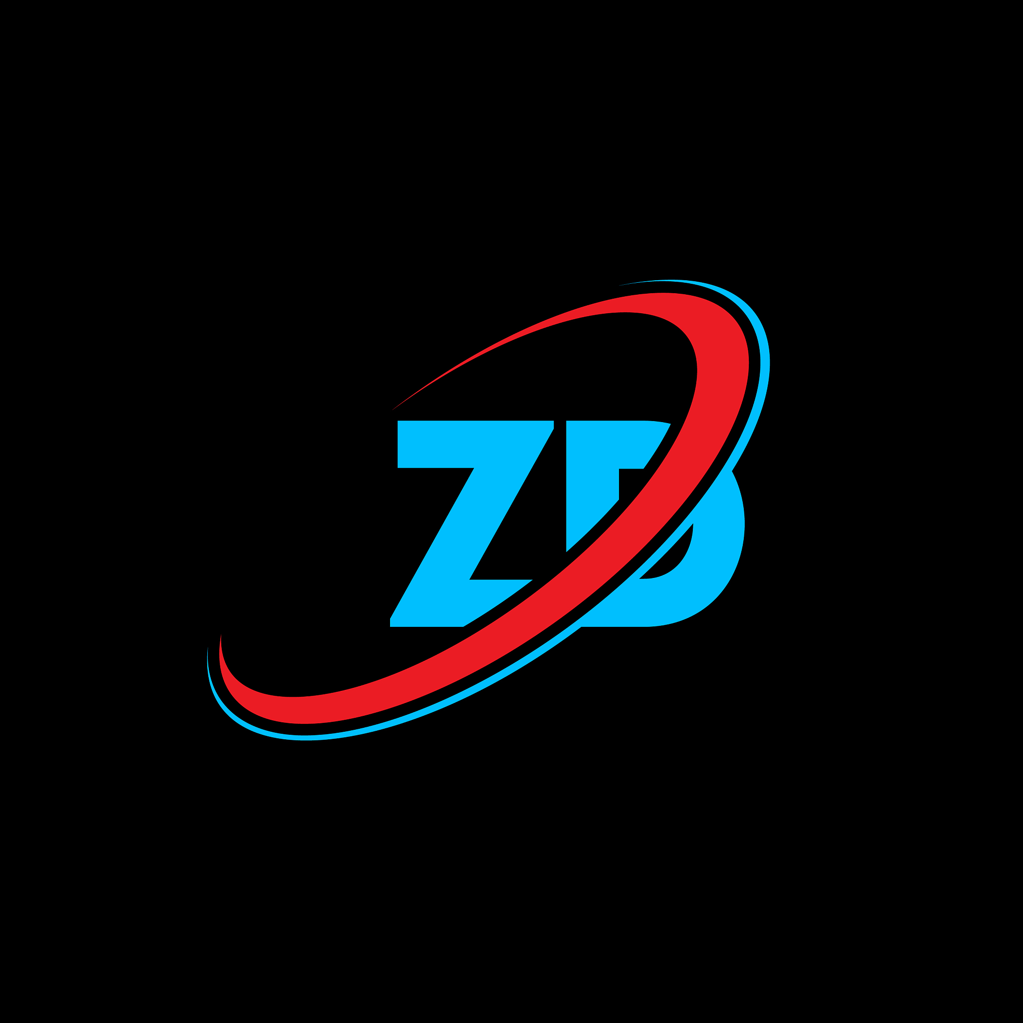 zd z d letter logo design initial letter zd
