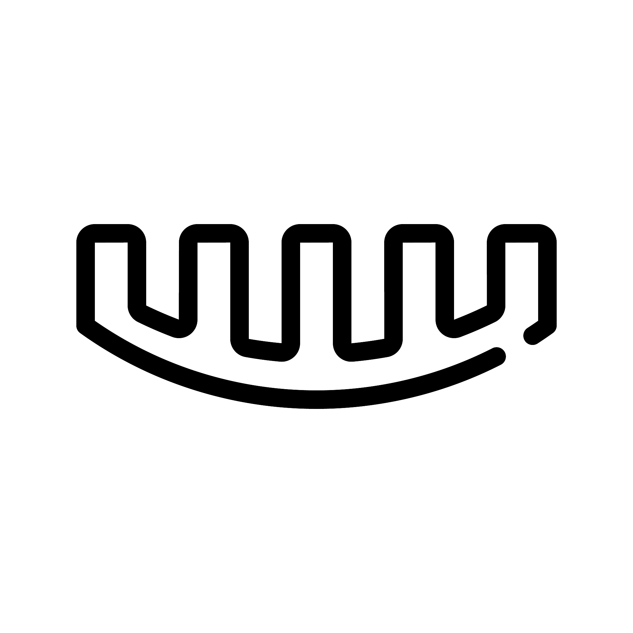 mute for violin, dampens sound of instrument line icon vector il
