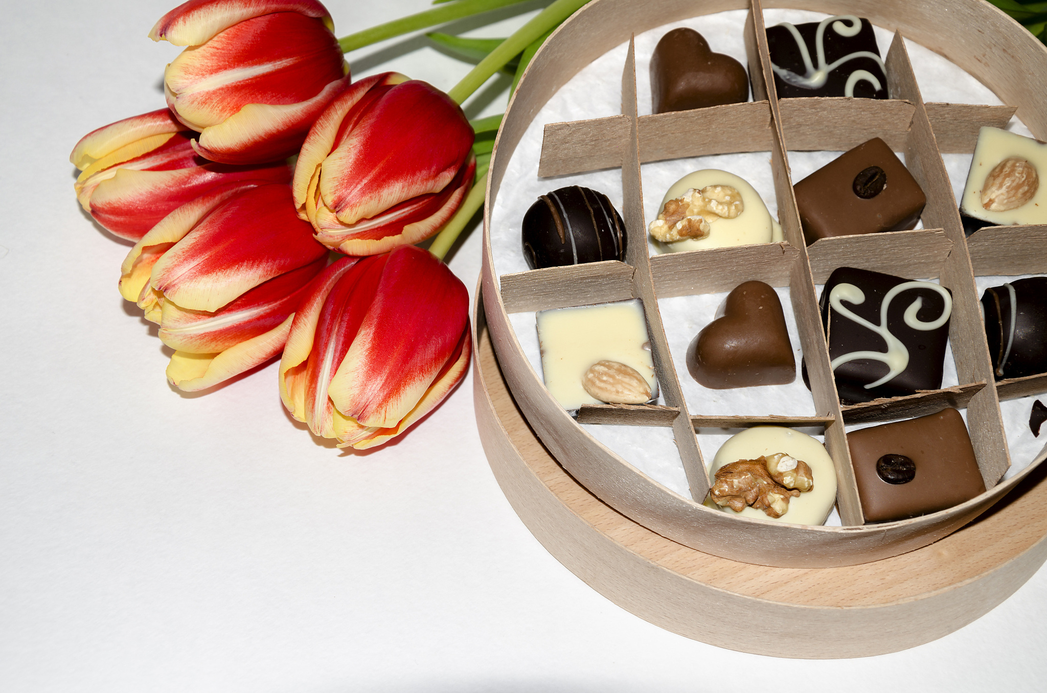 candy in a box