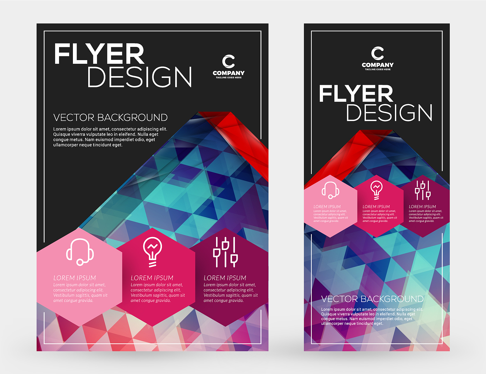 abstract business brochures cover or banner