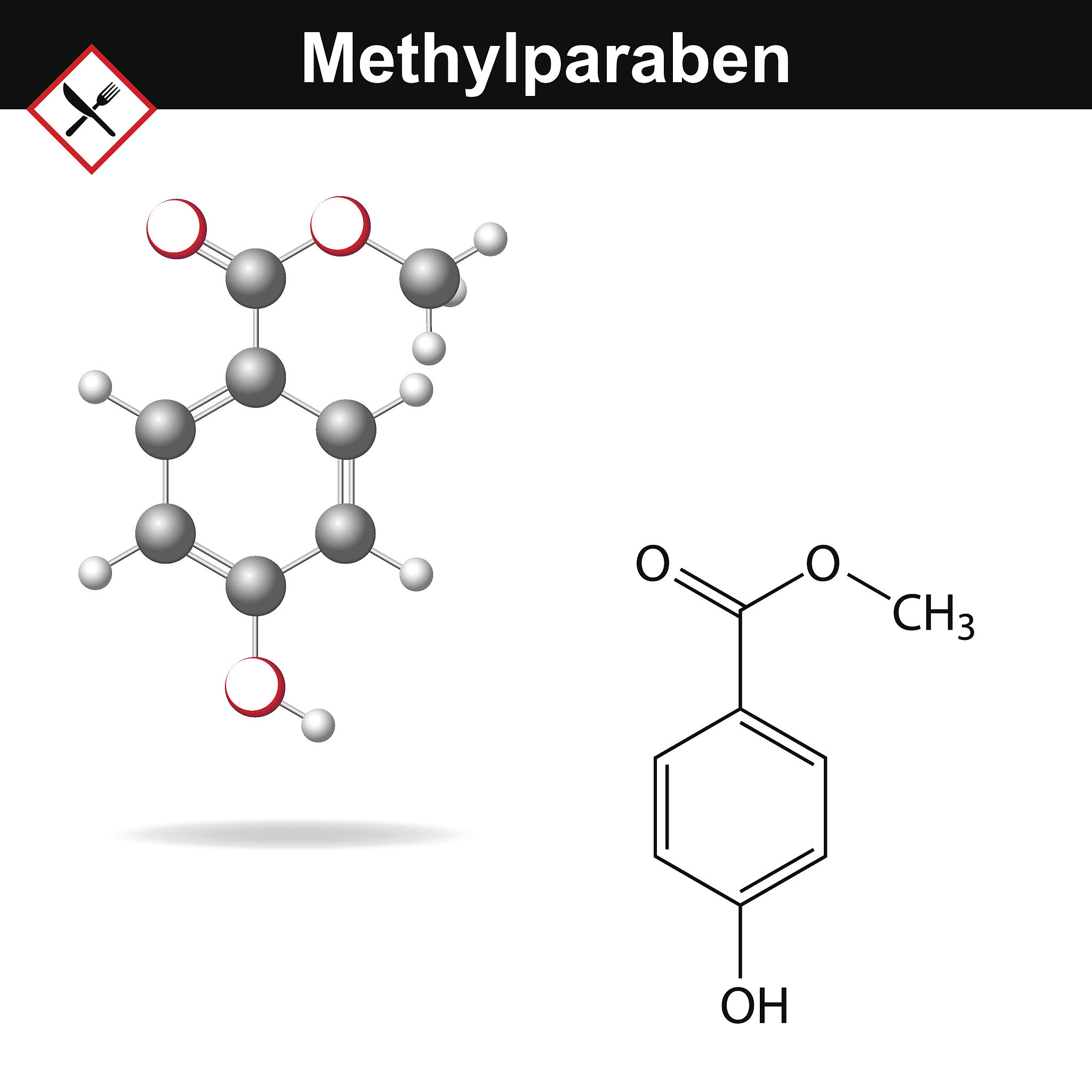 methylparaben structure