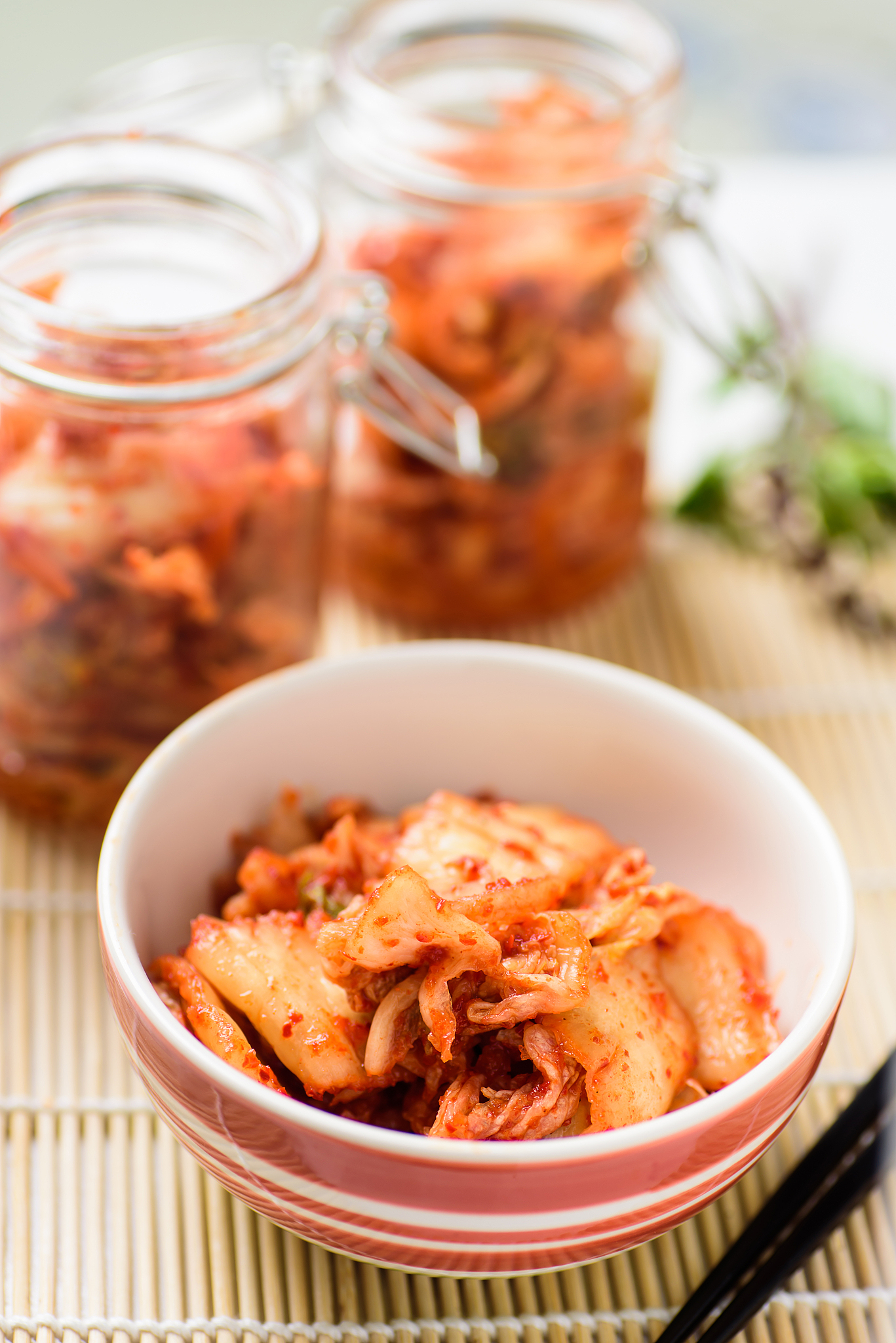 kimchi cabbage (korean food)
