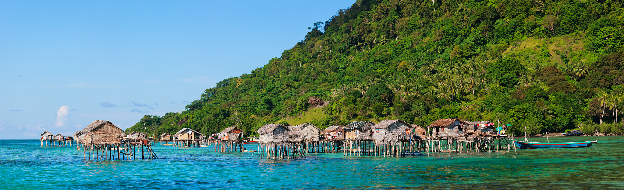 sea gypsy village
