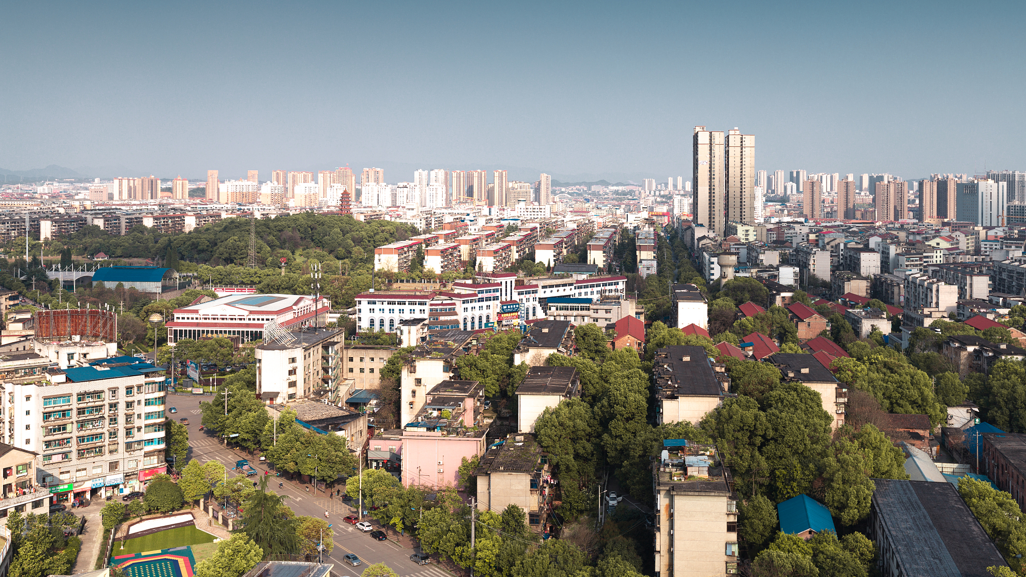 娄底涟钢城市全景