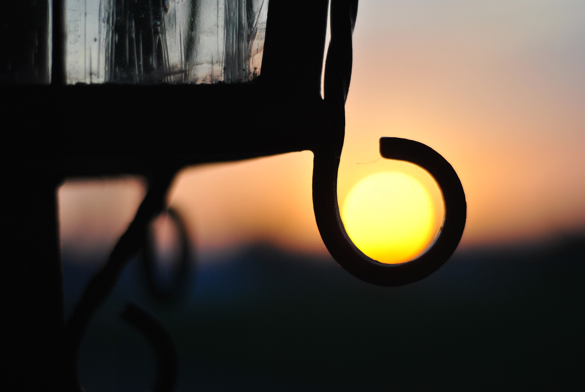 sun in the lamp