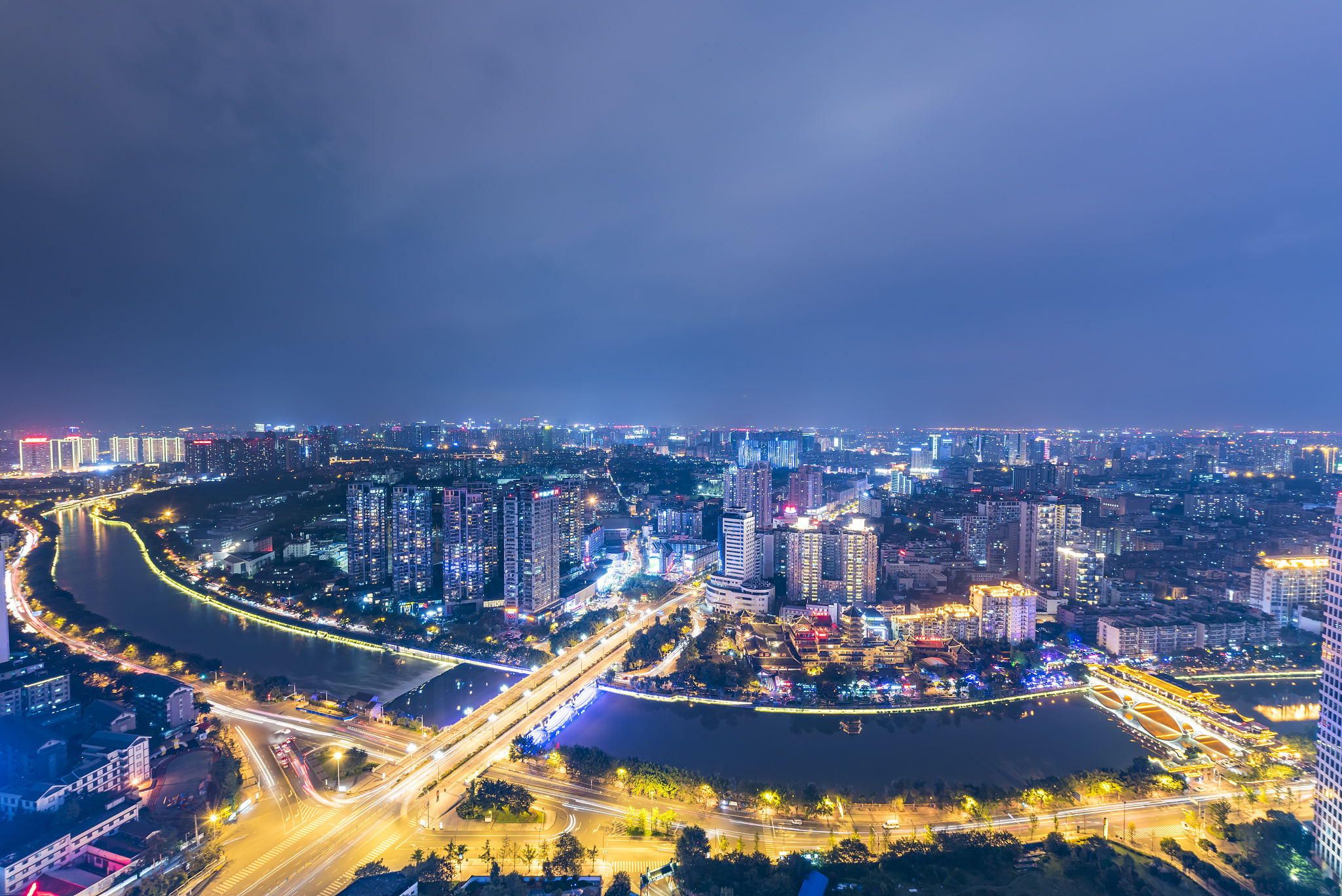成都夜景